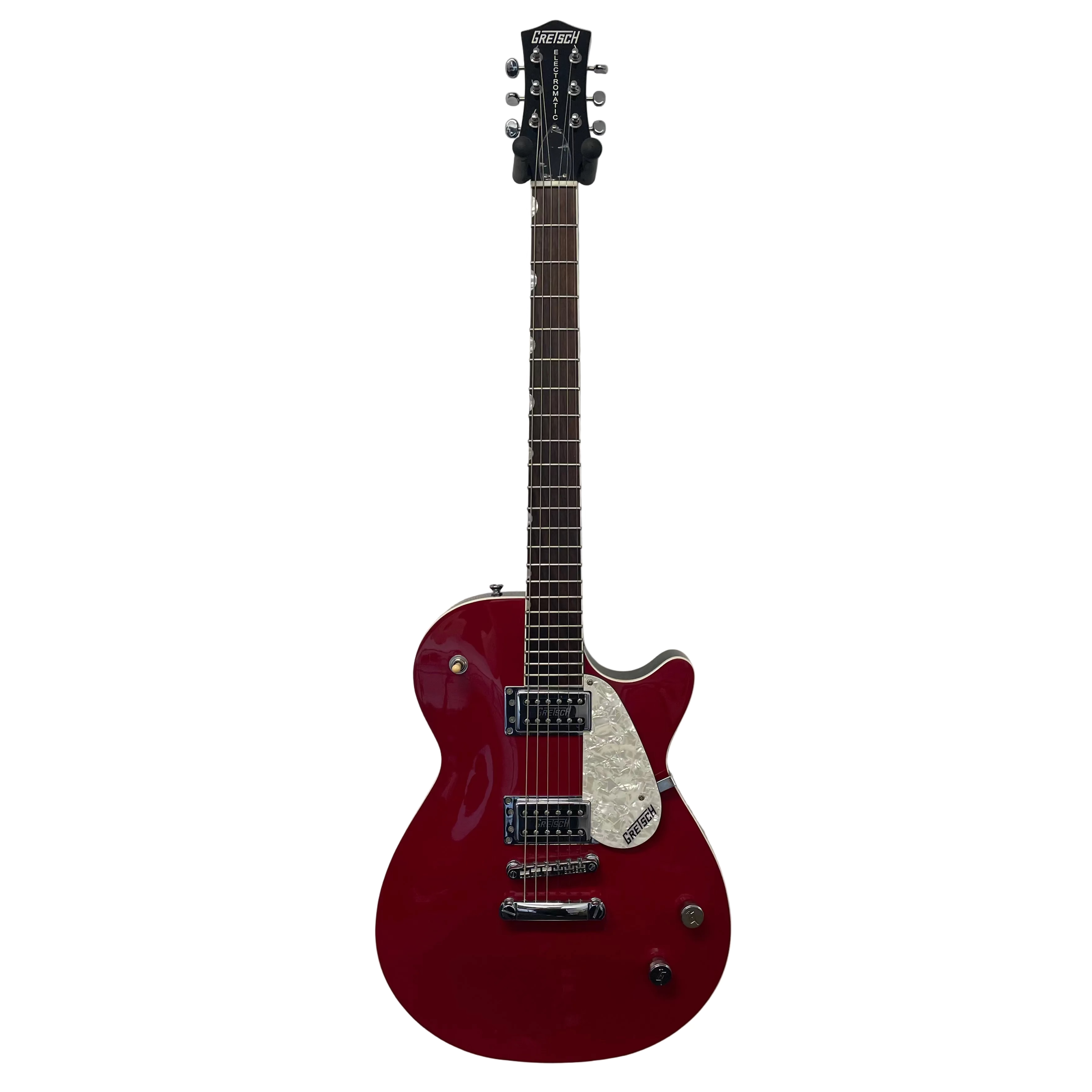 Gretsch G5421 Electromatic Jet Club in Firebird Red with Styrofoam Gator Hardcase Pre-Owned