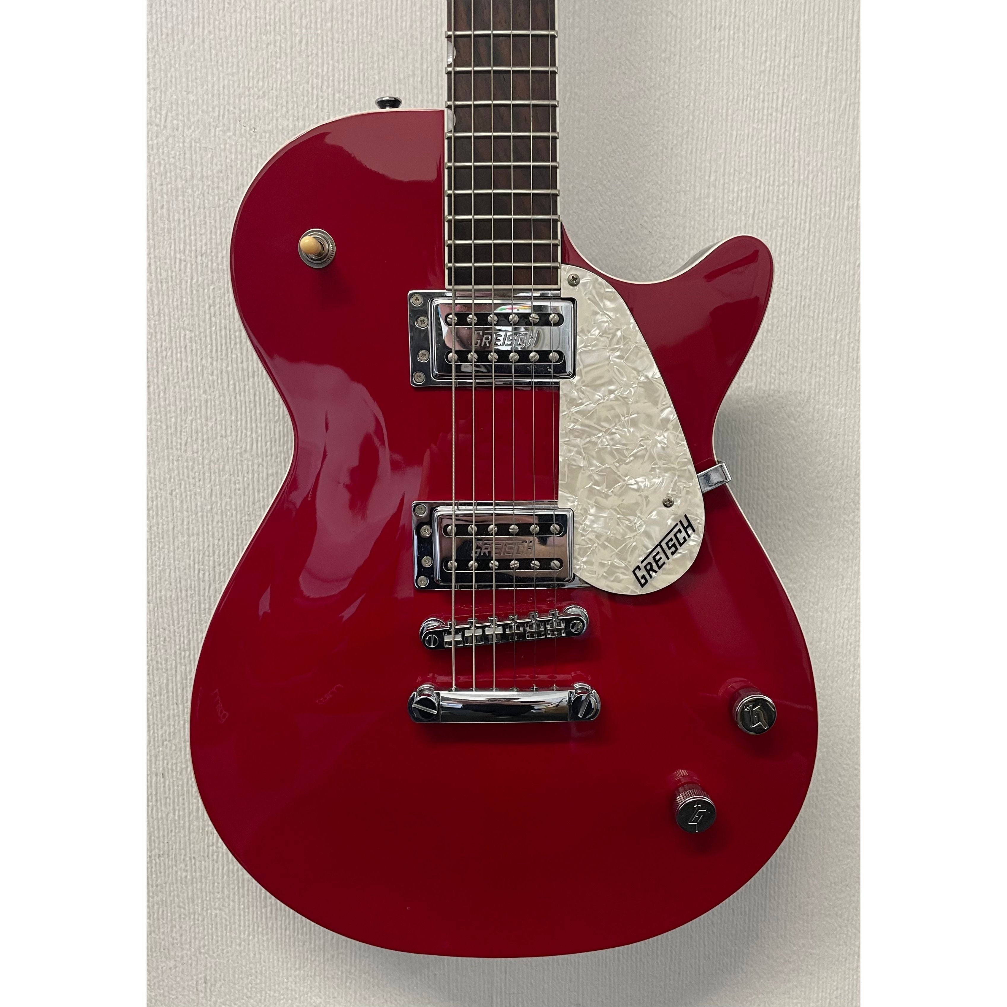 Gretsch G5421 Electromatic Jet Club in Firebird Red with Styrofoam Gator Hardcase Pre-Owned
