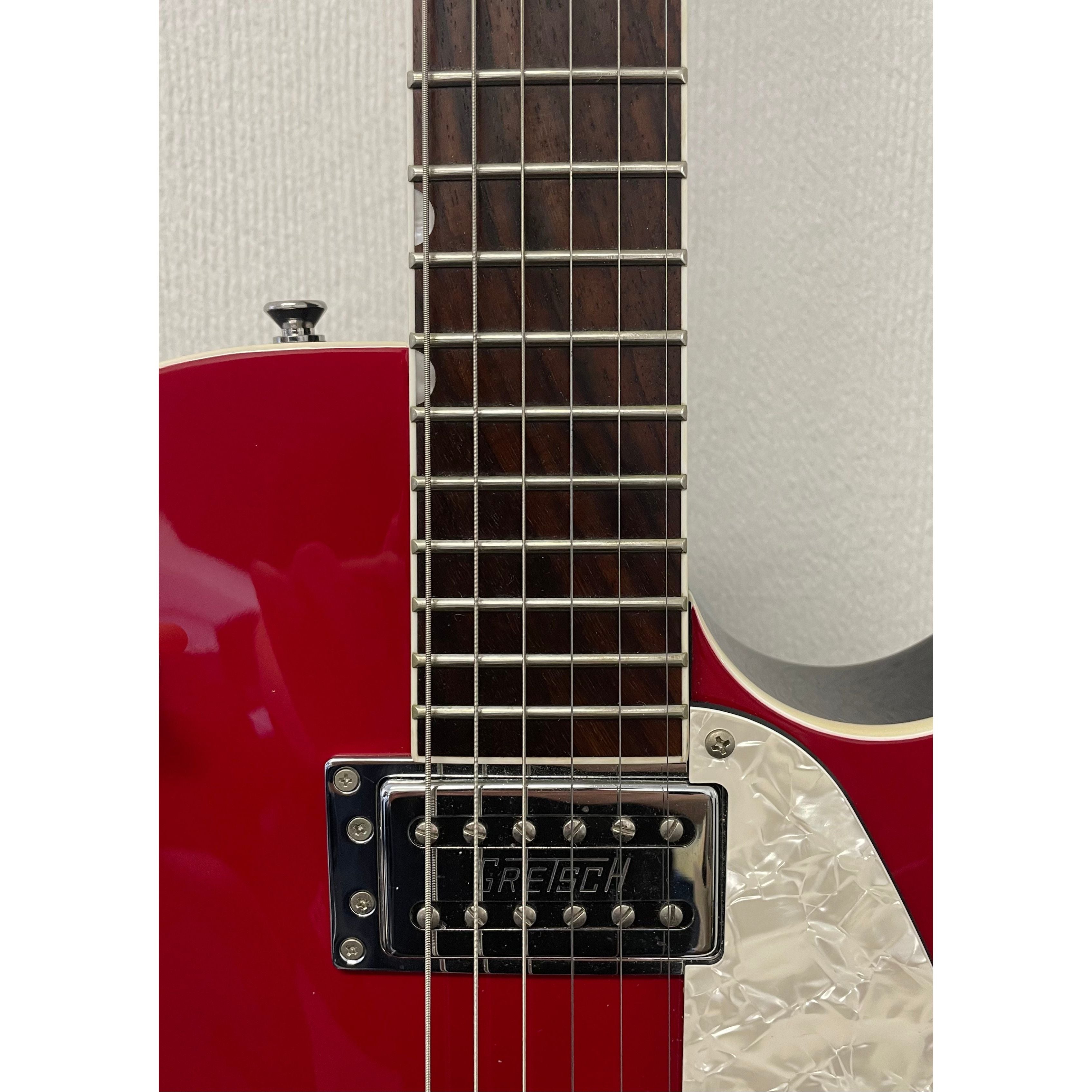 Gretsch G5421 Electromatic Jet Club in Firebird Red with Styrofoam Gator Hardcase Pre-Owned