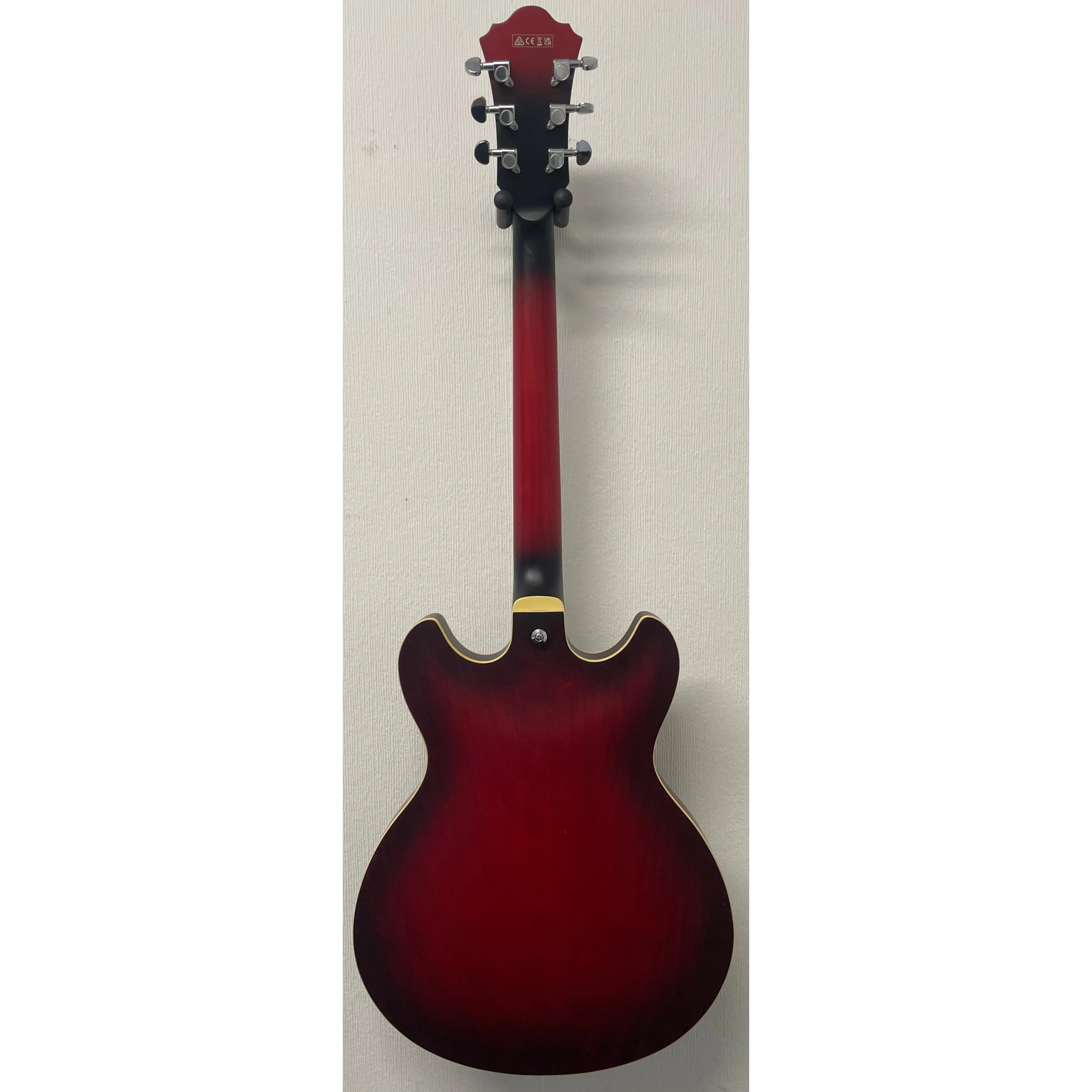 Ibanez Artcore AS53 Semi-Hollow Electric Guitar in Transparent Red Flat Pre-Owned