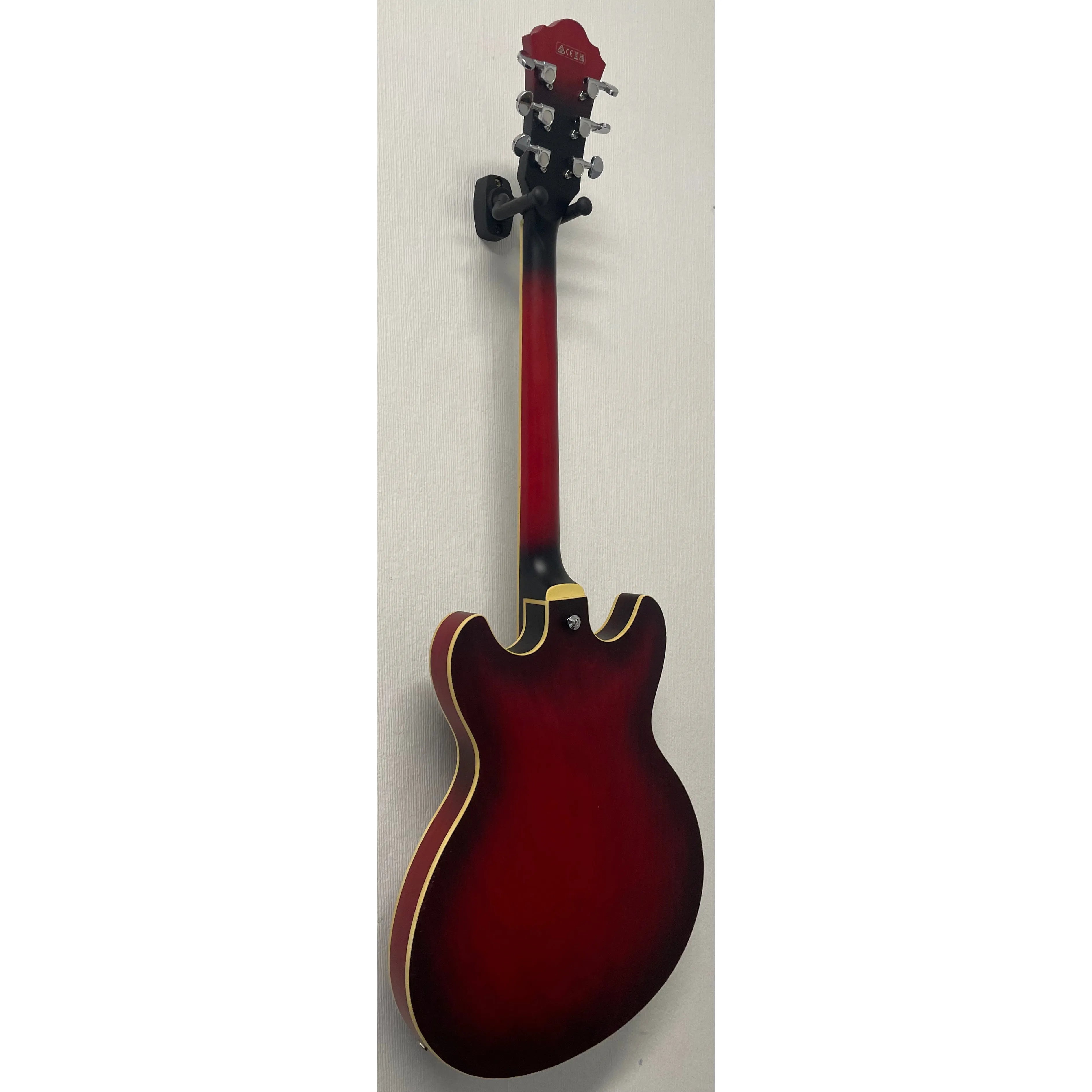 Ibanez Artcore AS53 Semi-Hollow Electric Guitar in Transparent Red Flat Pre-Owned