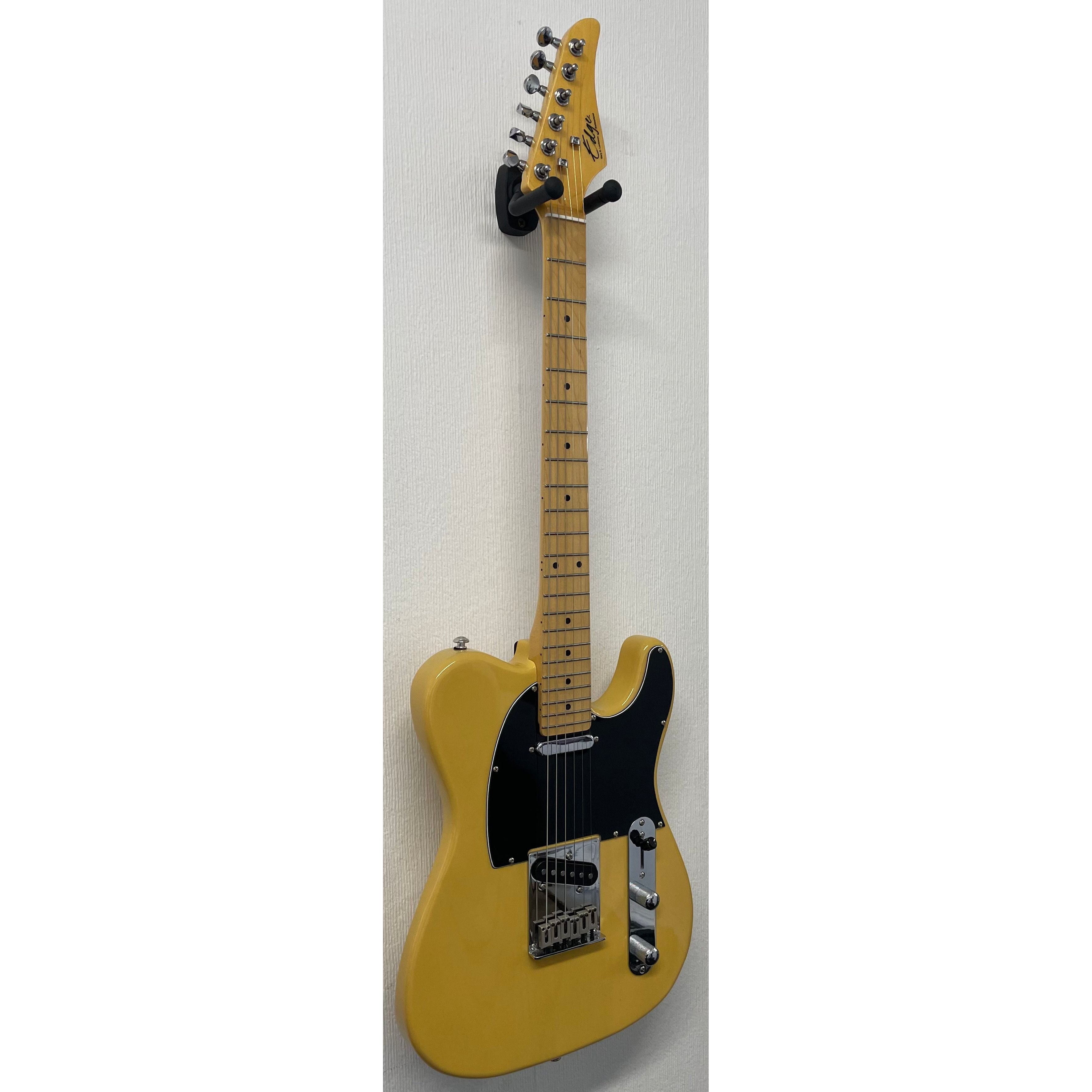 Gary E Levinson Edge Telecaster Style Electric Guitar in Butterscotch Blonde with Gigbag Pre-Owned