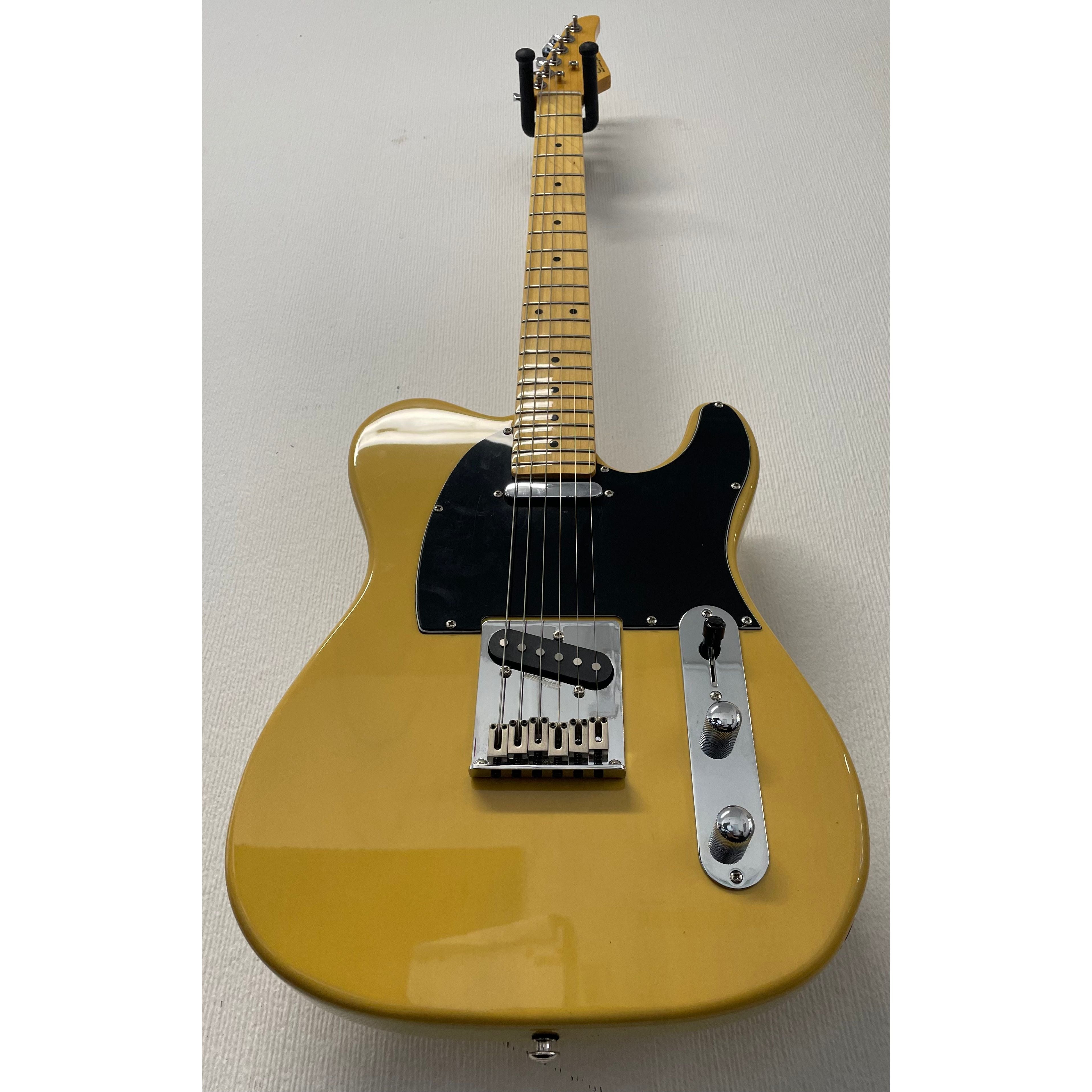 Gary E Levinson Edge Telecaster Style Electric Guitar in Butterscotch Blonde with Gigbag Pre-Owned