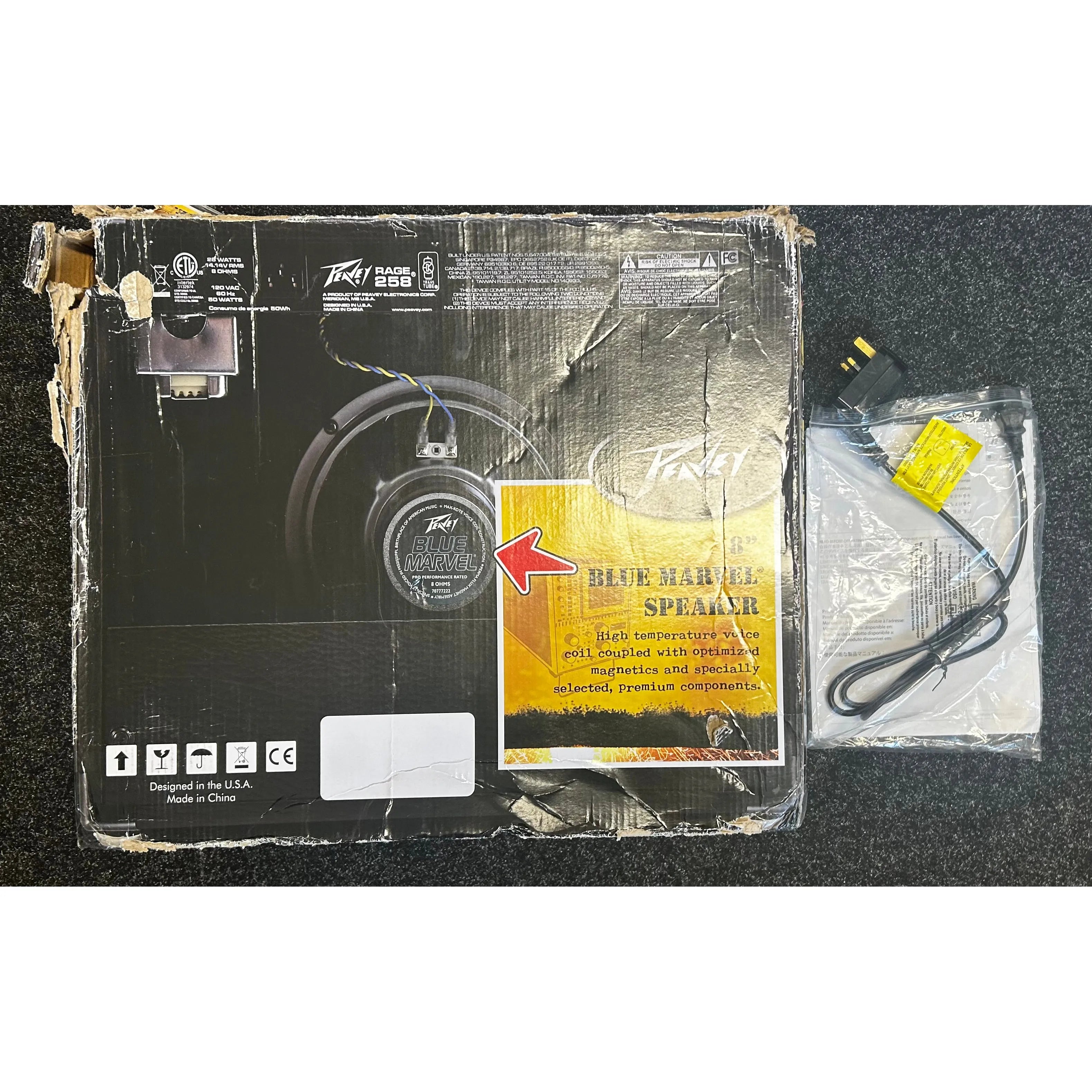 Peavey Transtube Rage 258 Electric Guitar Amp - B Stock