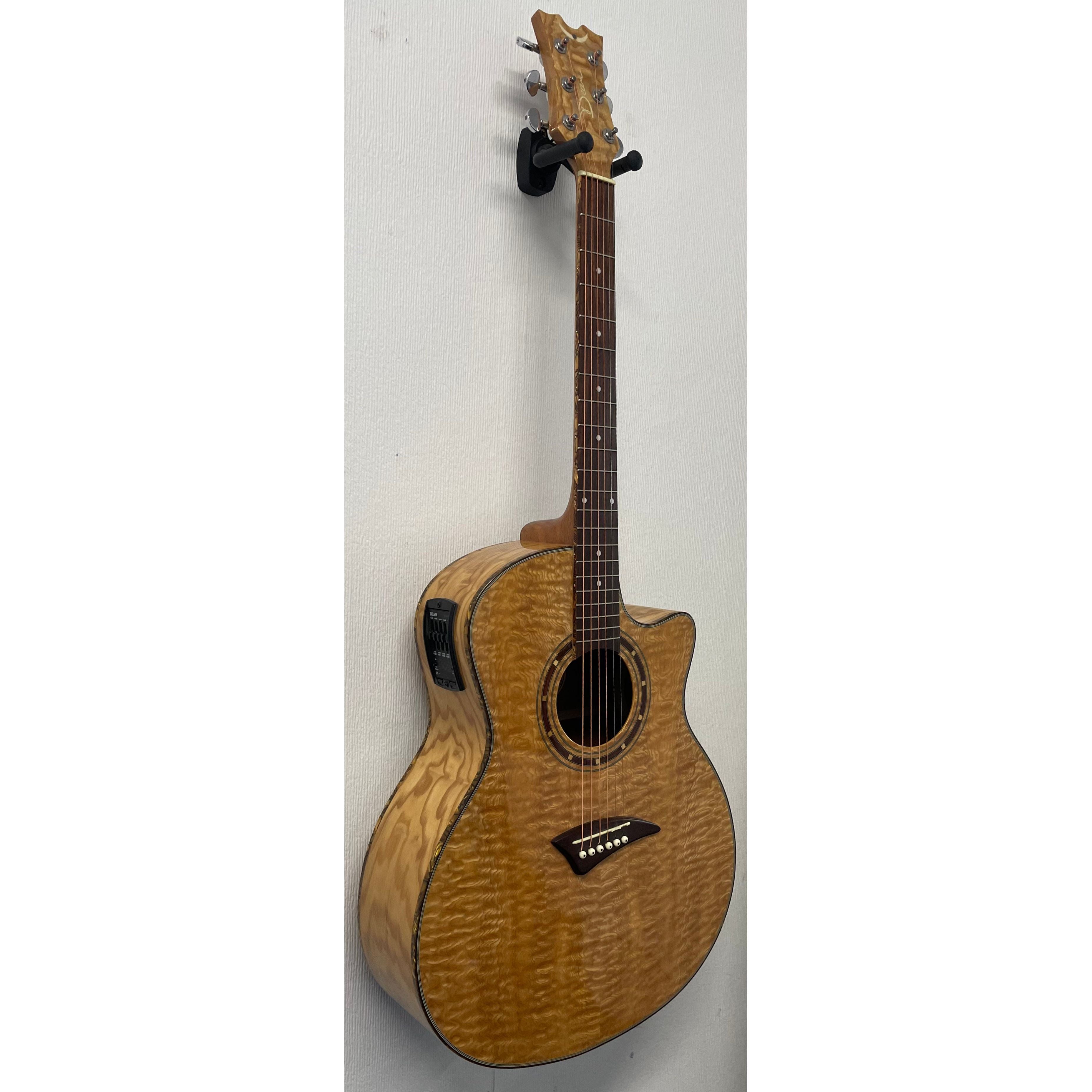 Dean EGA-GN Exotica Quilted Ash Electro Acoustic Guitar Pre-Owned