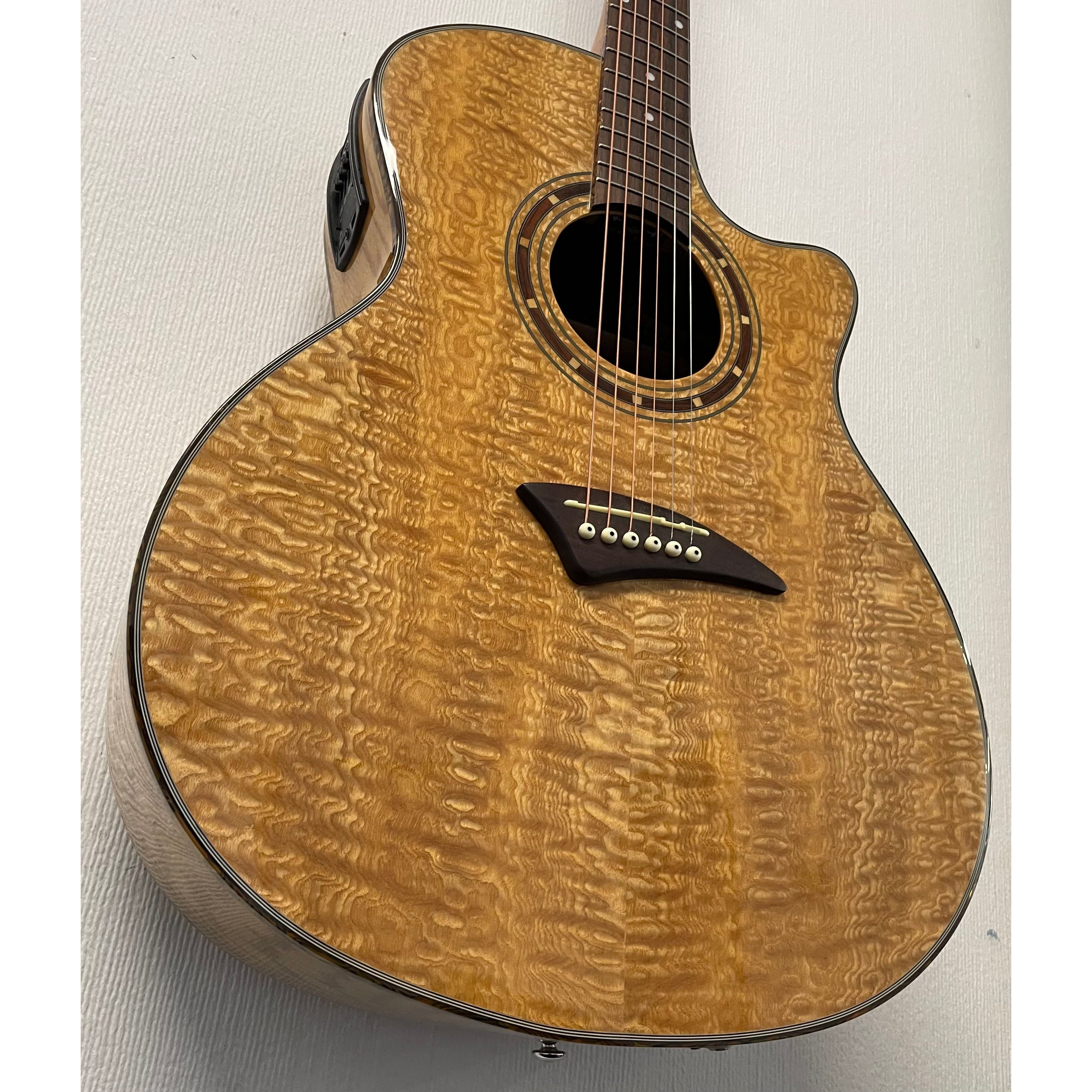 Dean EGA-GN Exotica Quilted Ash Electro Acoustic Guitar Pre-Owned
