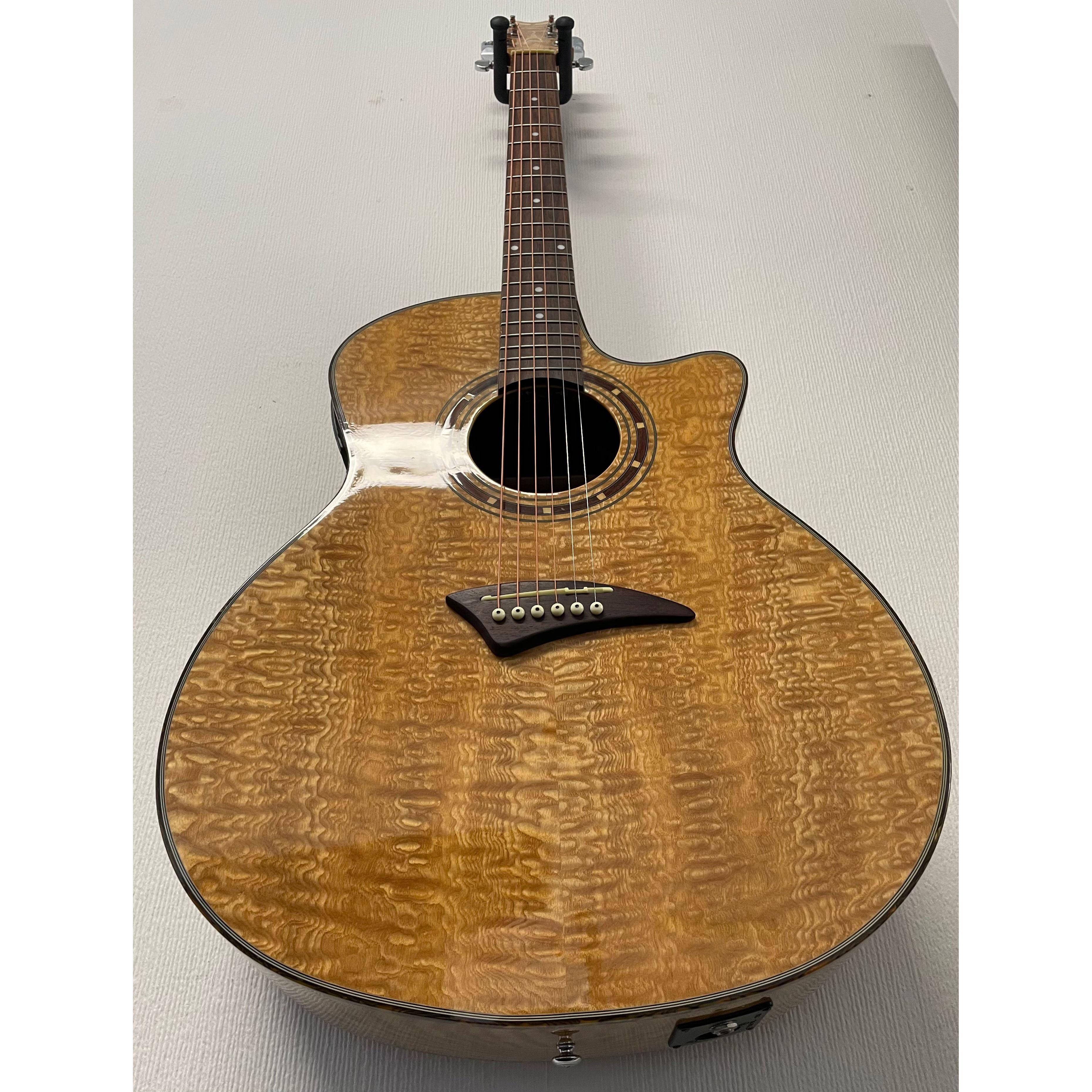 Dean EGA-GN Exotica Quilted Ash Electro Acoustic Guitar Pre-Owned