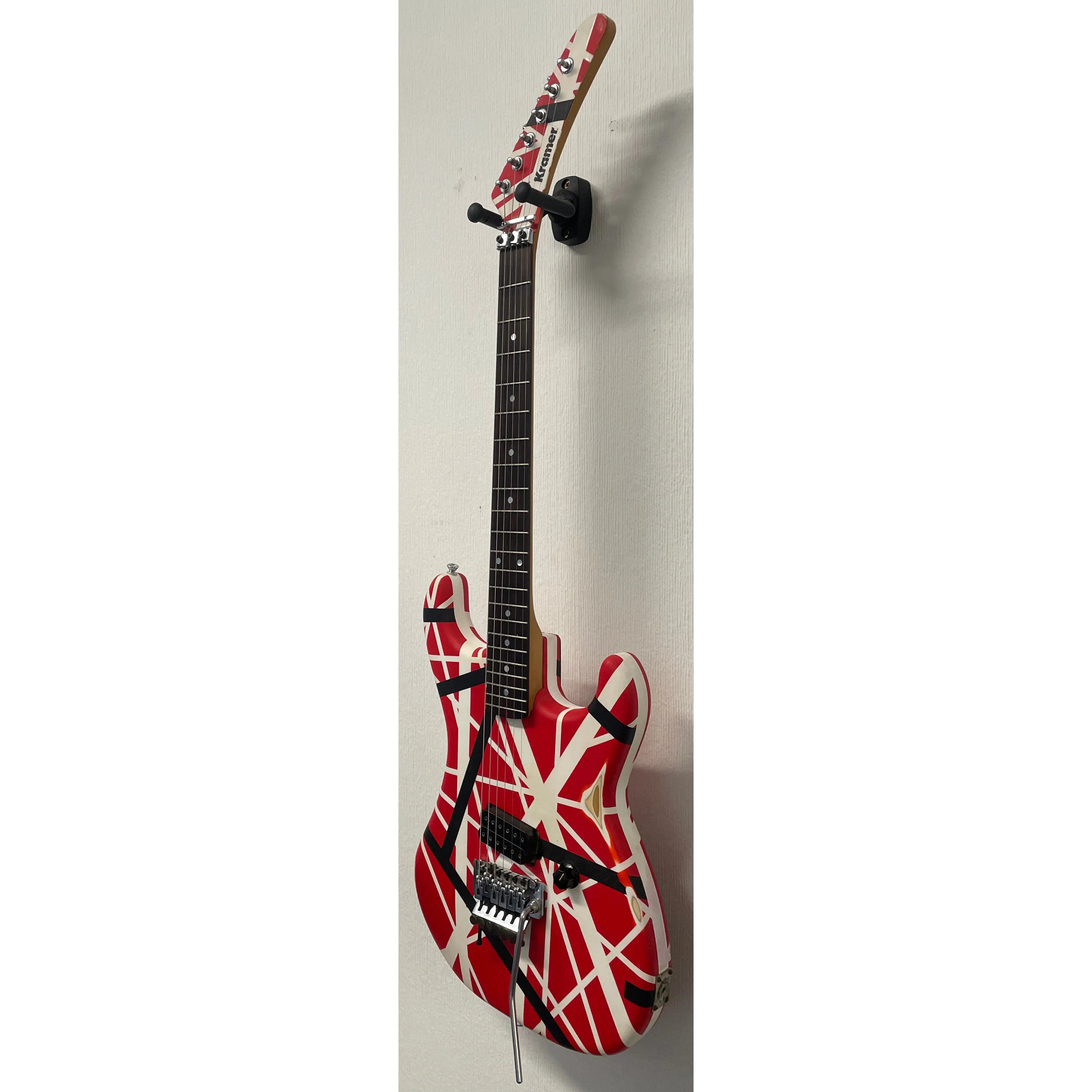 Kramer Baretta 80's Electric Guitar with Floyd Rose Refinished to an EVH Style Pre-Owned