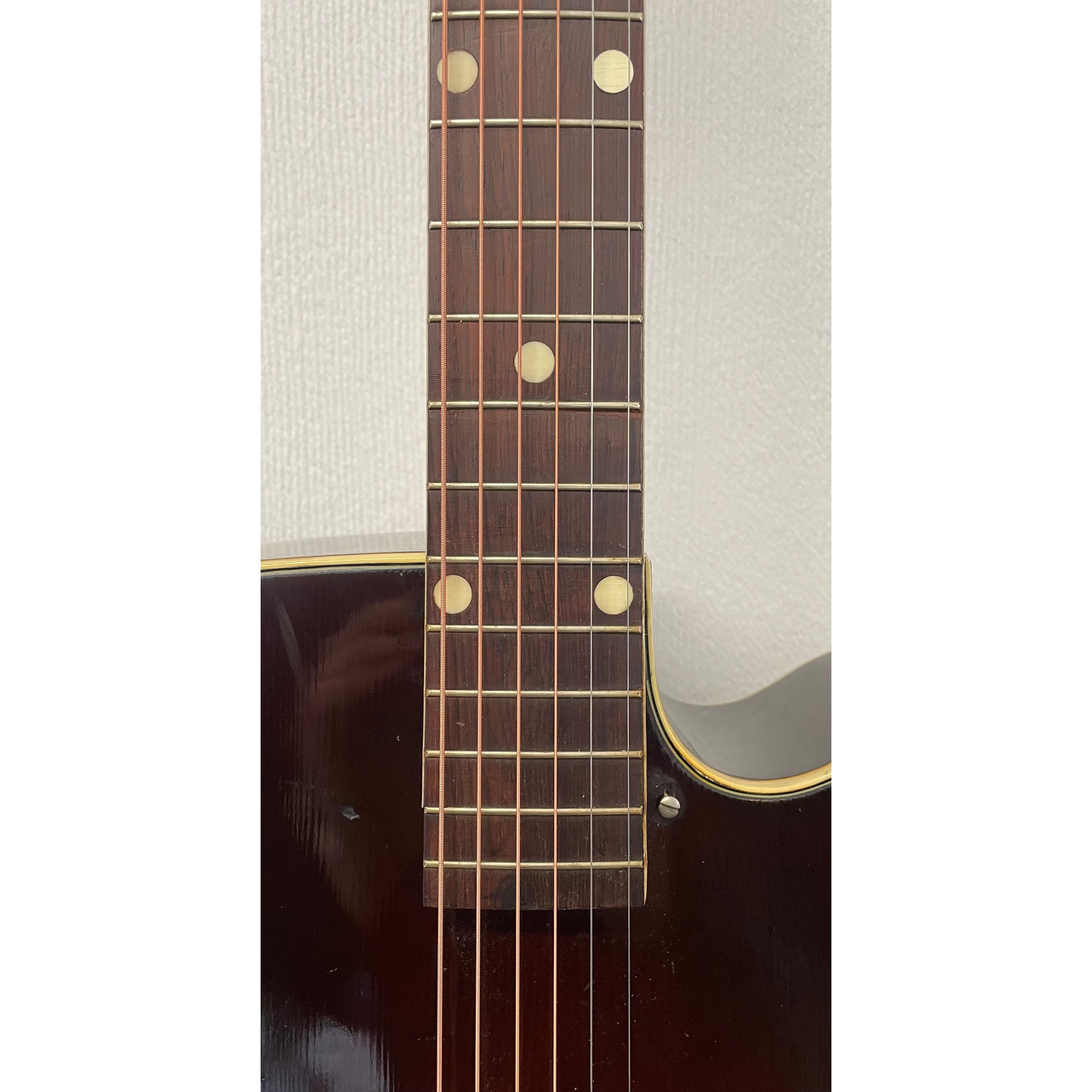 Kay K-1 Archtop Acoustic Guitar Chicago USA 1950's in Sunburst with Hardcase Pre-Owned