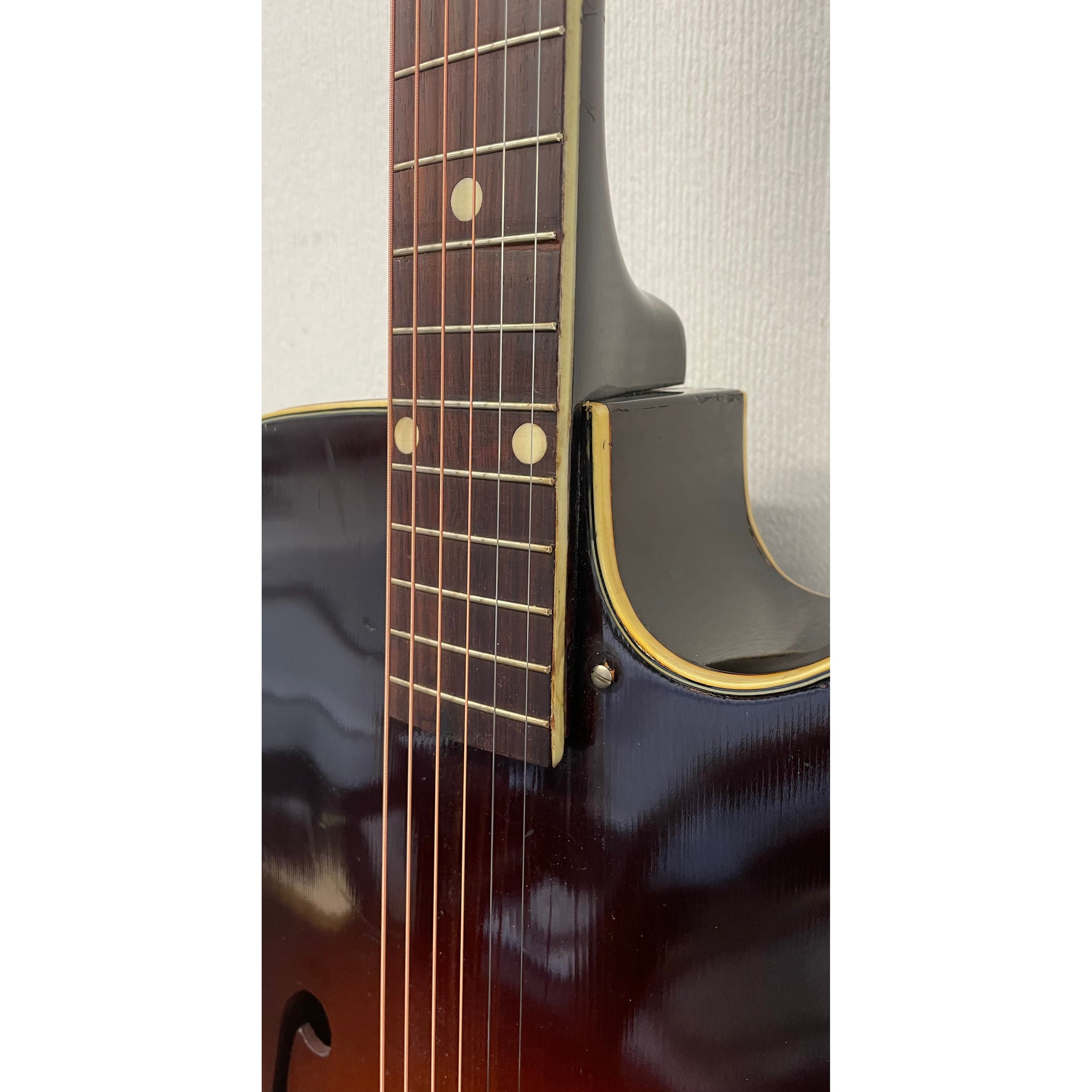 Kay K-1 Archtop Acoustic Guitar Chicago USA 1950's in Sunburst with Hardcase Pre-Owned