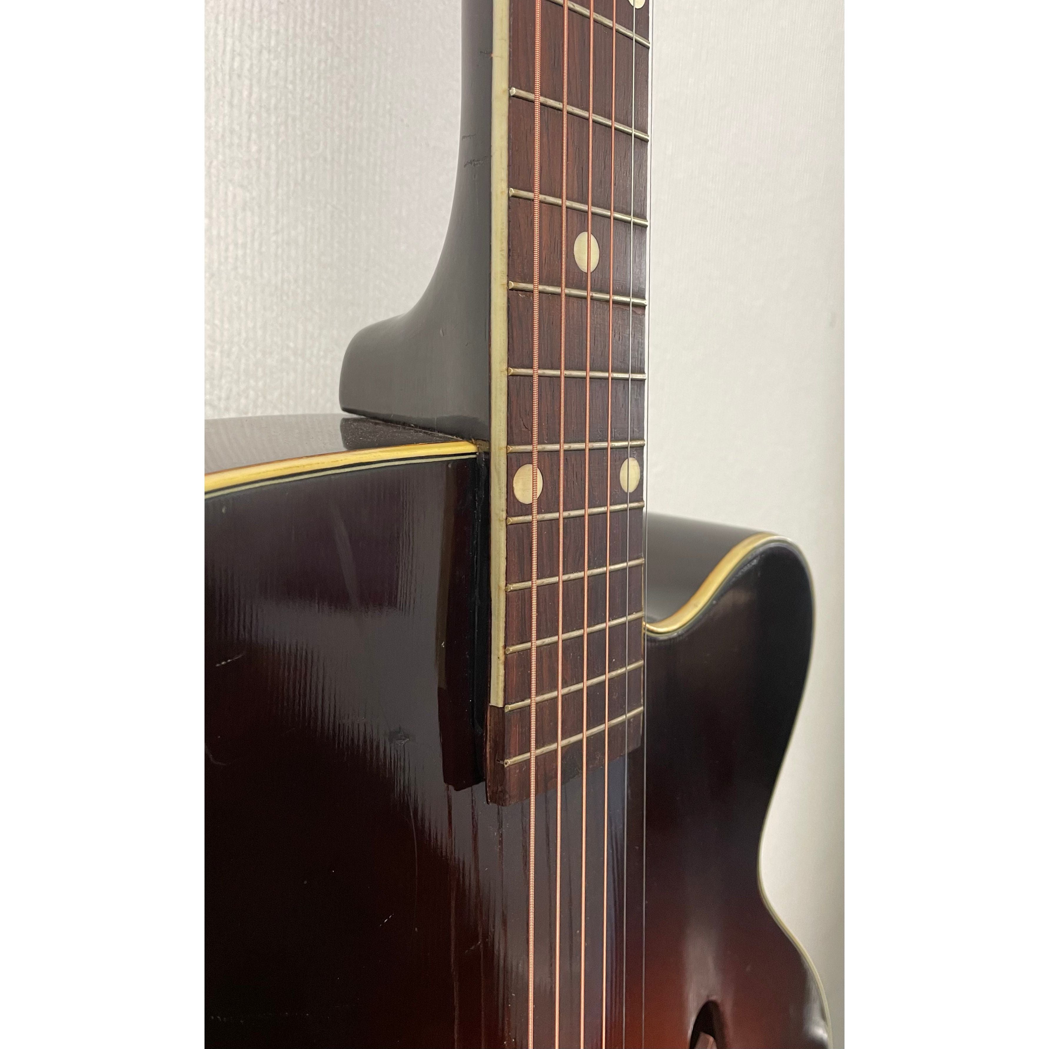 Kay K-1 Archtop Acoustic Guitar Chicago USA 1950's in Sunburst with Hardcase Pre-Owned