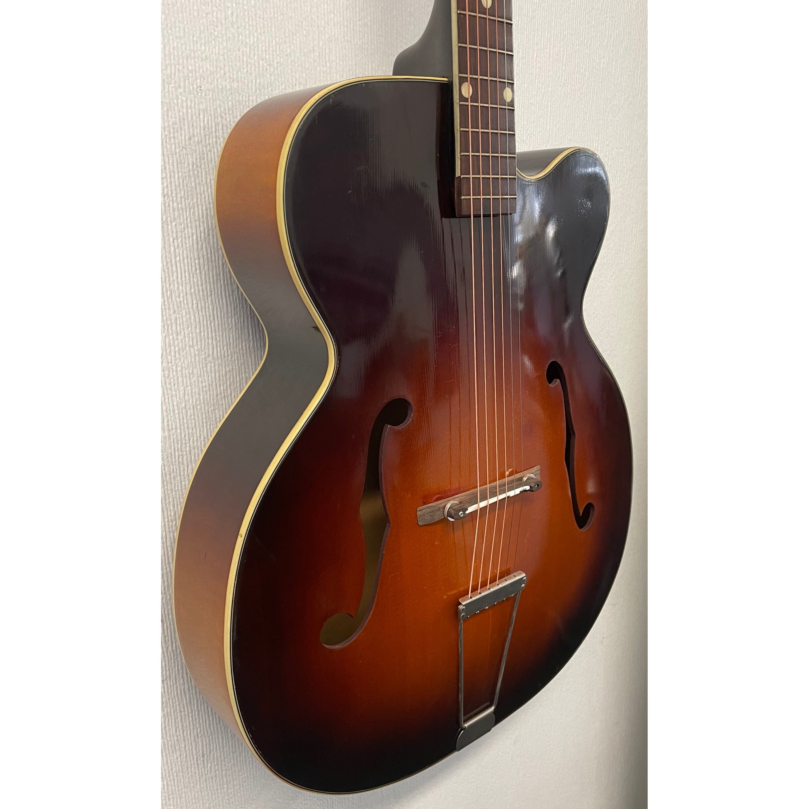Kay K-1 Archtop Acoustic Guitar Chicago USA 1950's in Sunburst with Hardcase Pre-Owned