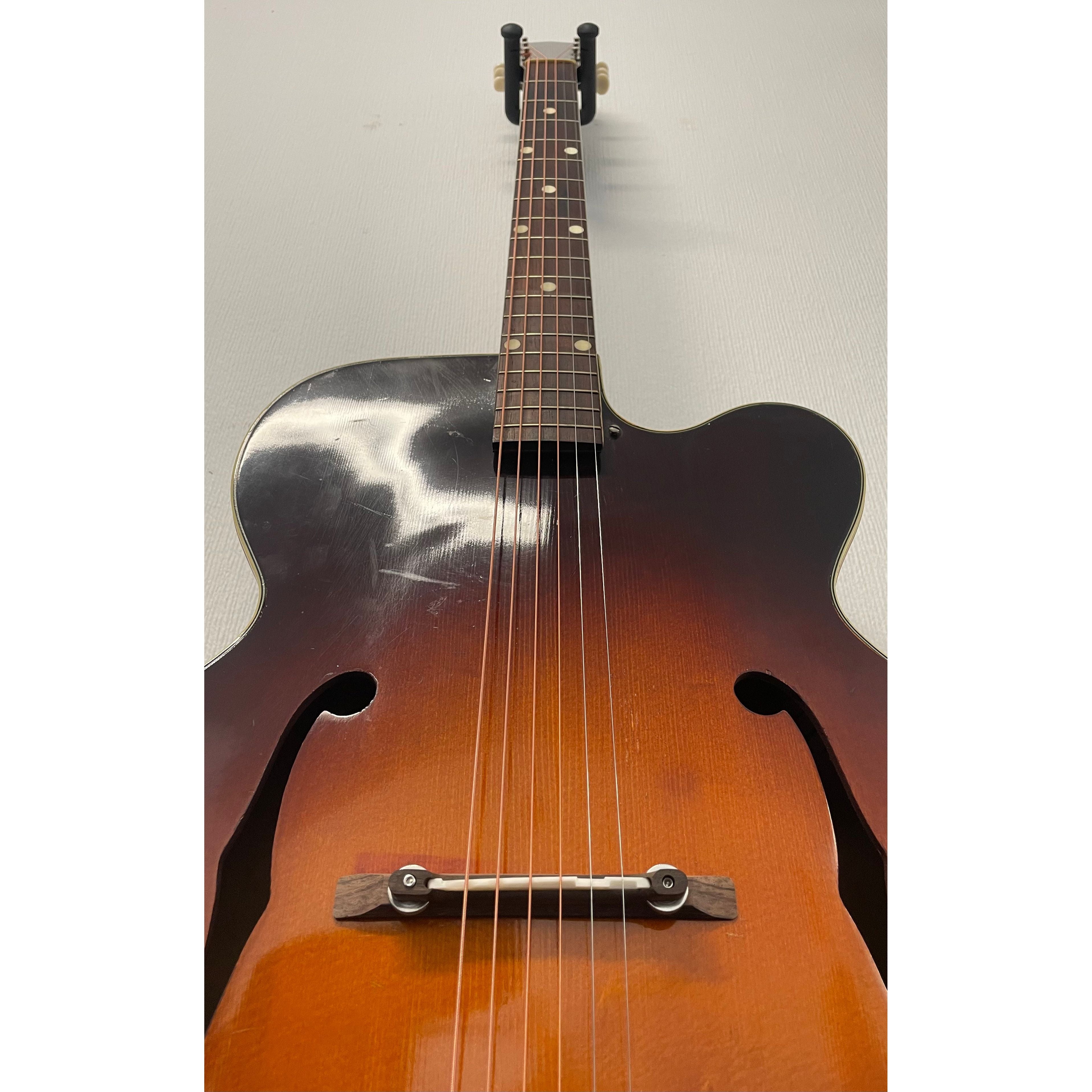 Kay K-1 Archtop Acoustic Guitar Chicago USA 1950's in Sunburst with Hardcase Pre-Owned