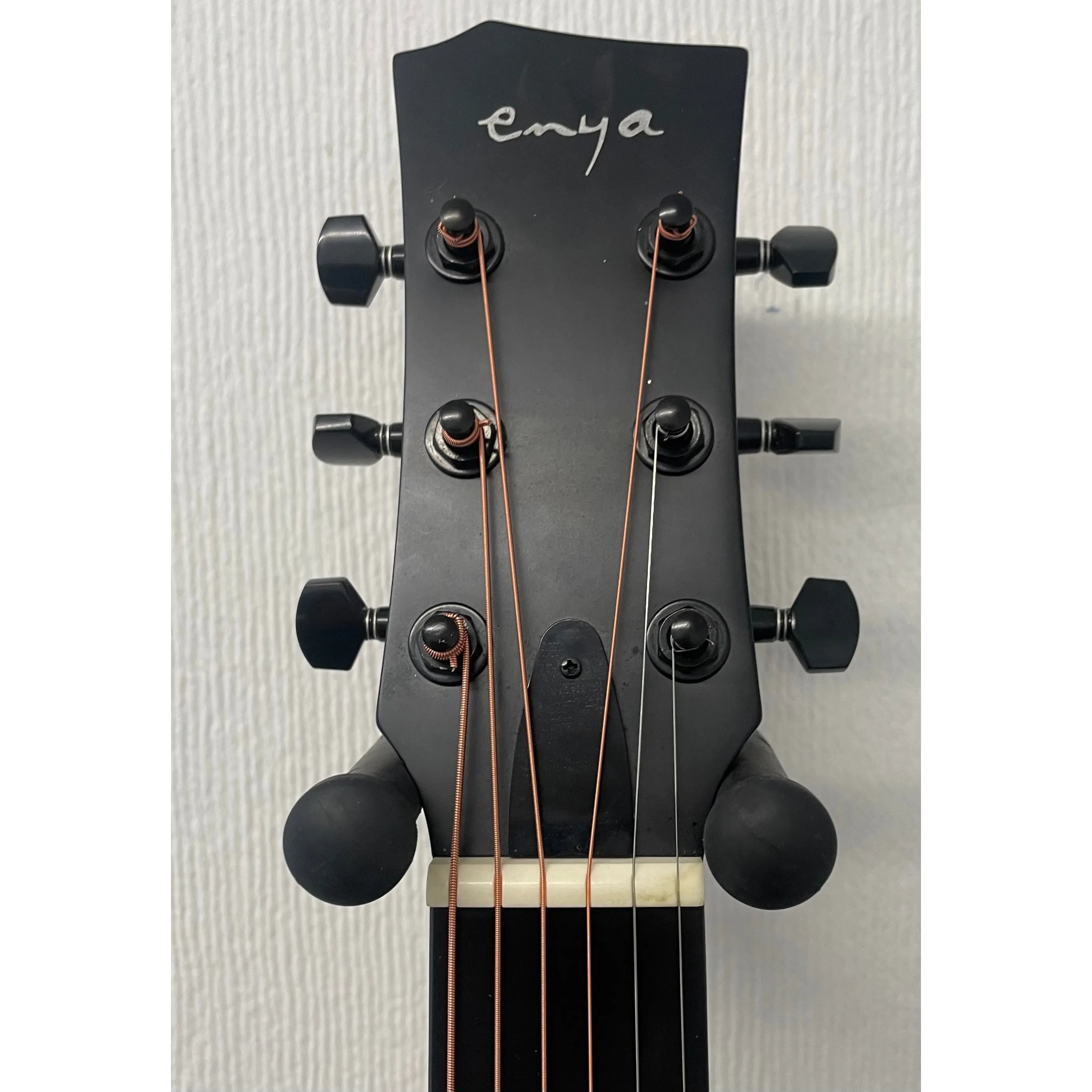 Enya EB-X1 Pro EQ Electro Acoustic Self Amplifying Guitar in Natural Pre-Owned