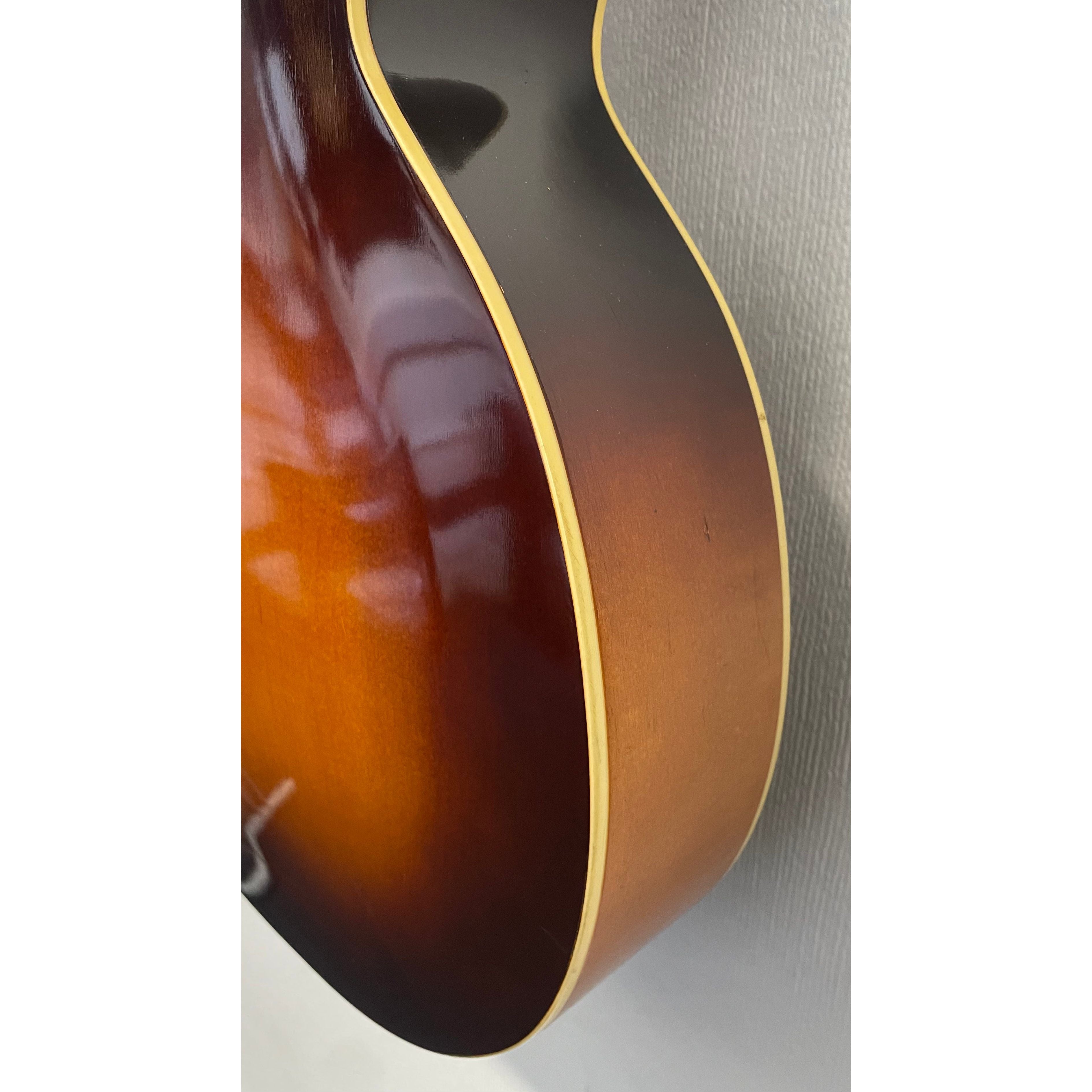 Kay K-1 Archtop Acoustic Guitar Chicago USA 1950's in Sunburst with Hardcase Pre-Owned