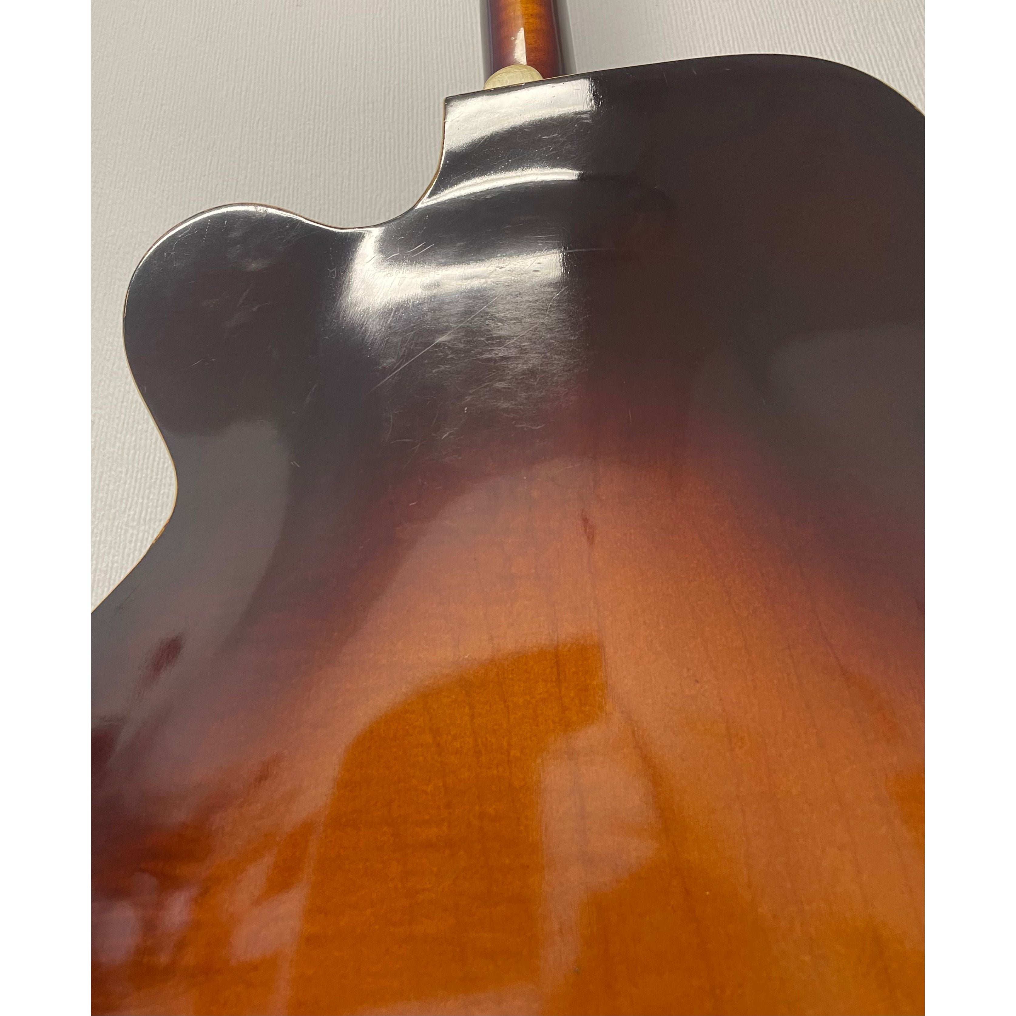 Kay K-1 Archtop Acoustic Guitar Chicago USA 1950's in Sunburst with Hardcase Pre-Owned