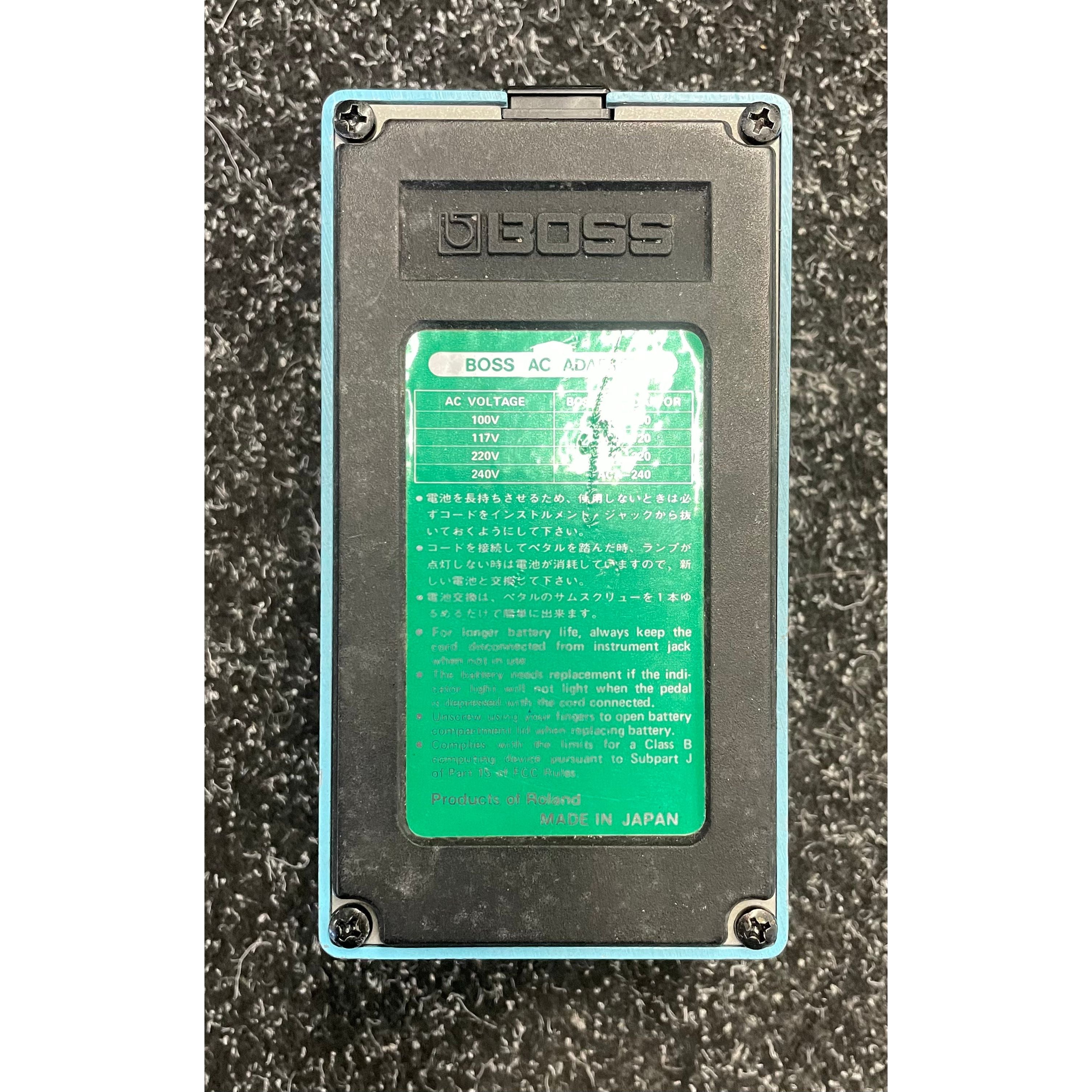 Boss CE-2 Chorus Pedal MIJ Green Label Pre-Owned