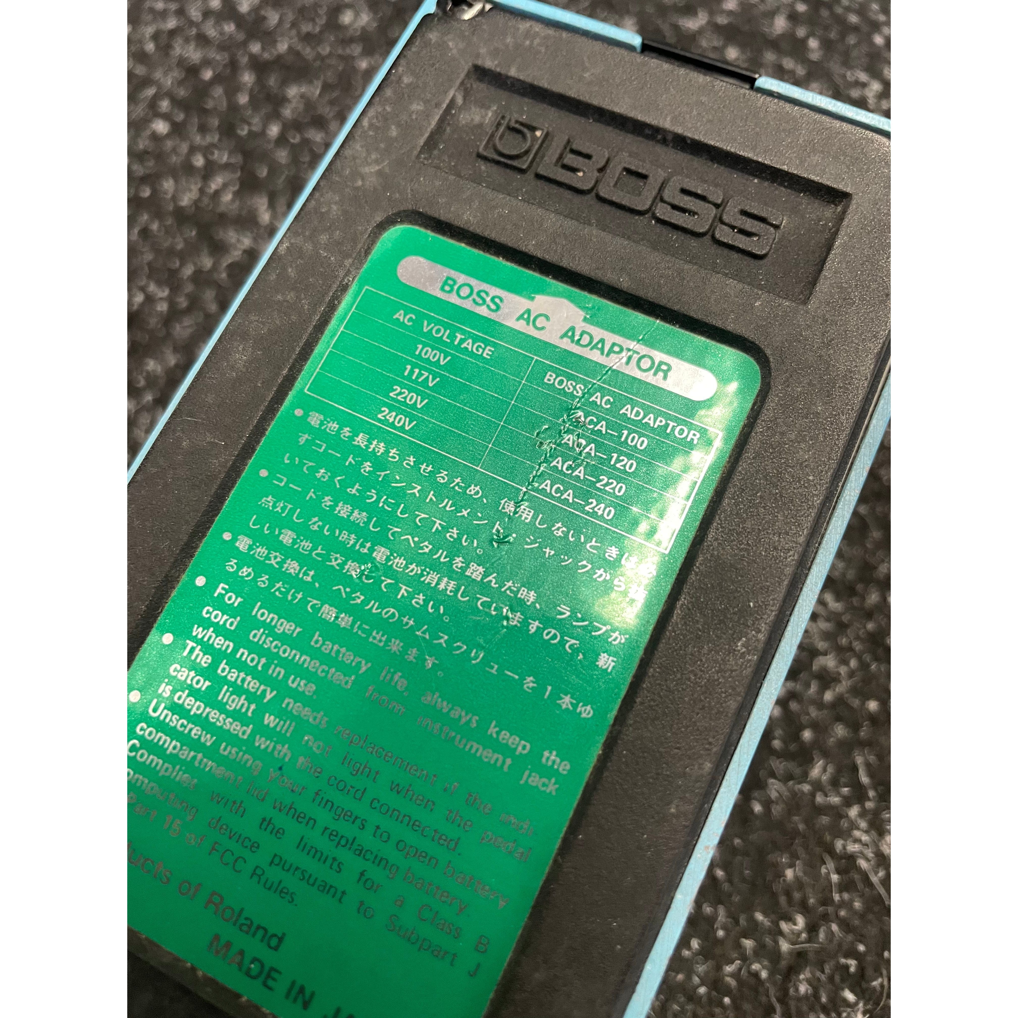 Boss CE-2 Chorus Pedal MIJ Green Label Pre-Owned