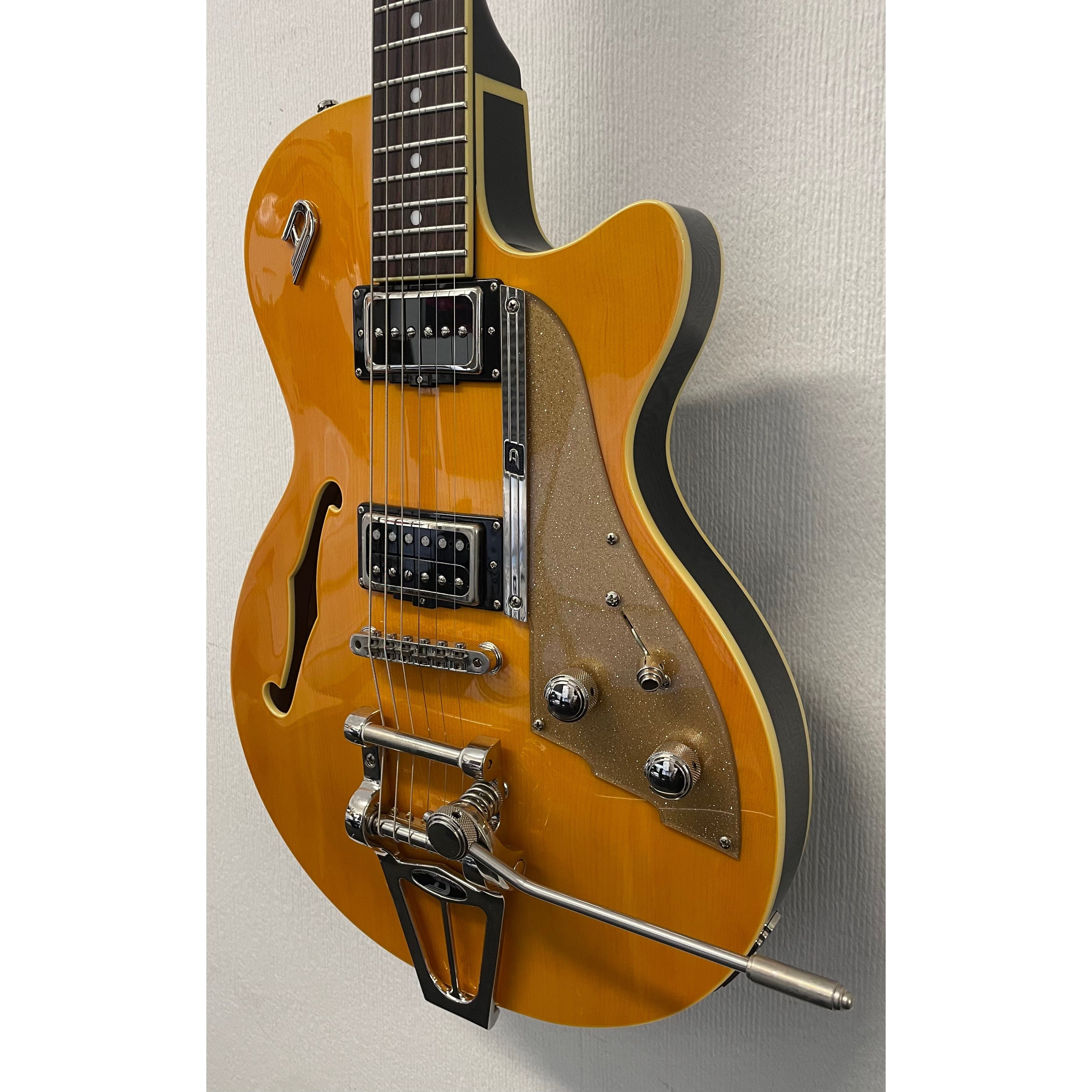 Duesenberg Starplayer TV in Trans Orange with Original Hardcase and Case Candy Pre-Owned