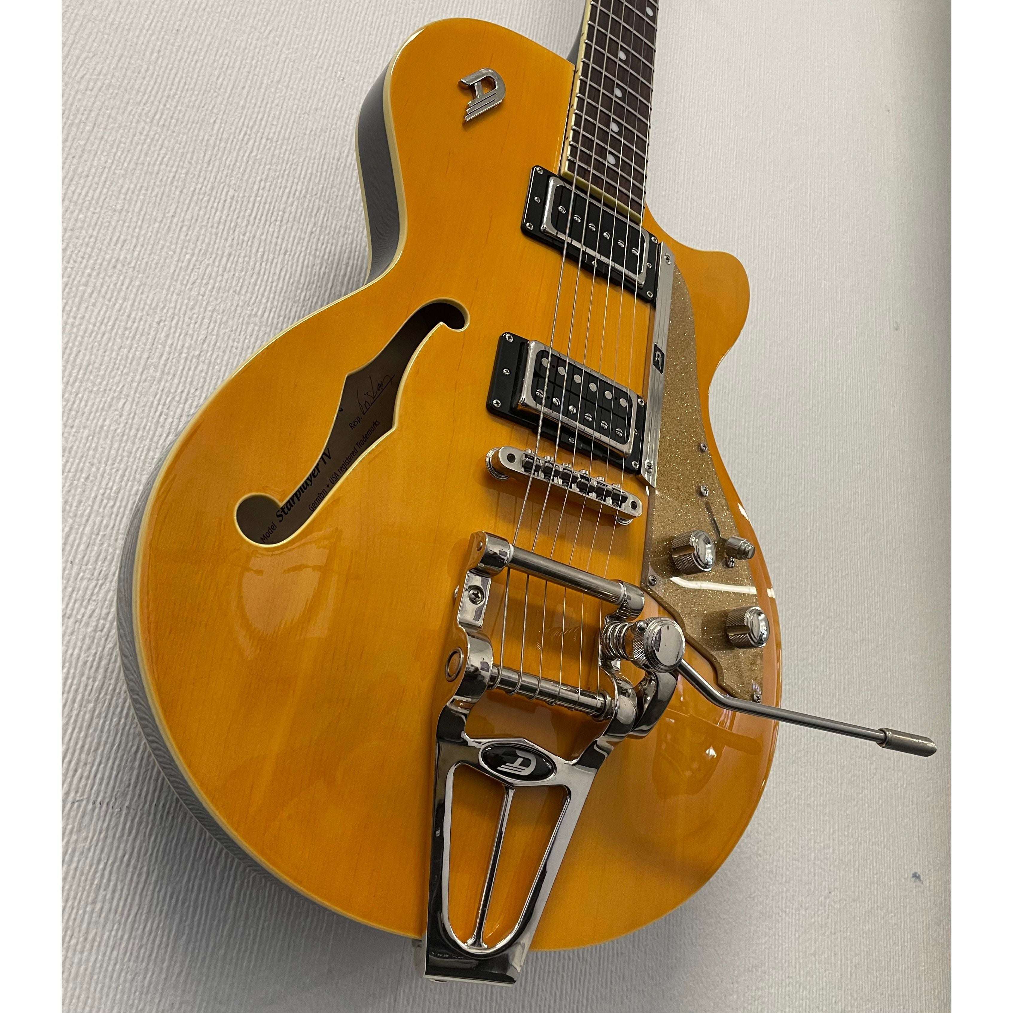 Duesenberg Starplayer TV in Trans Orange with Original Hardcase and Case Candy Pre-Owned