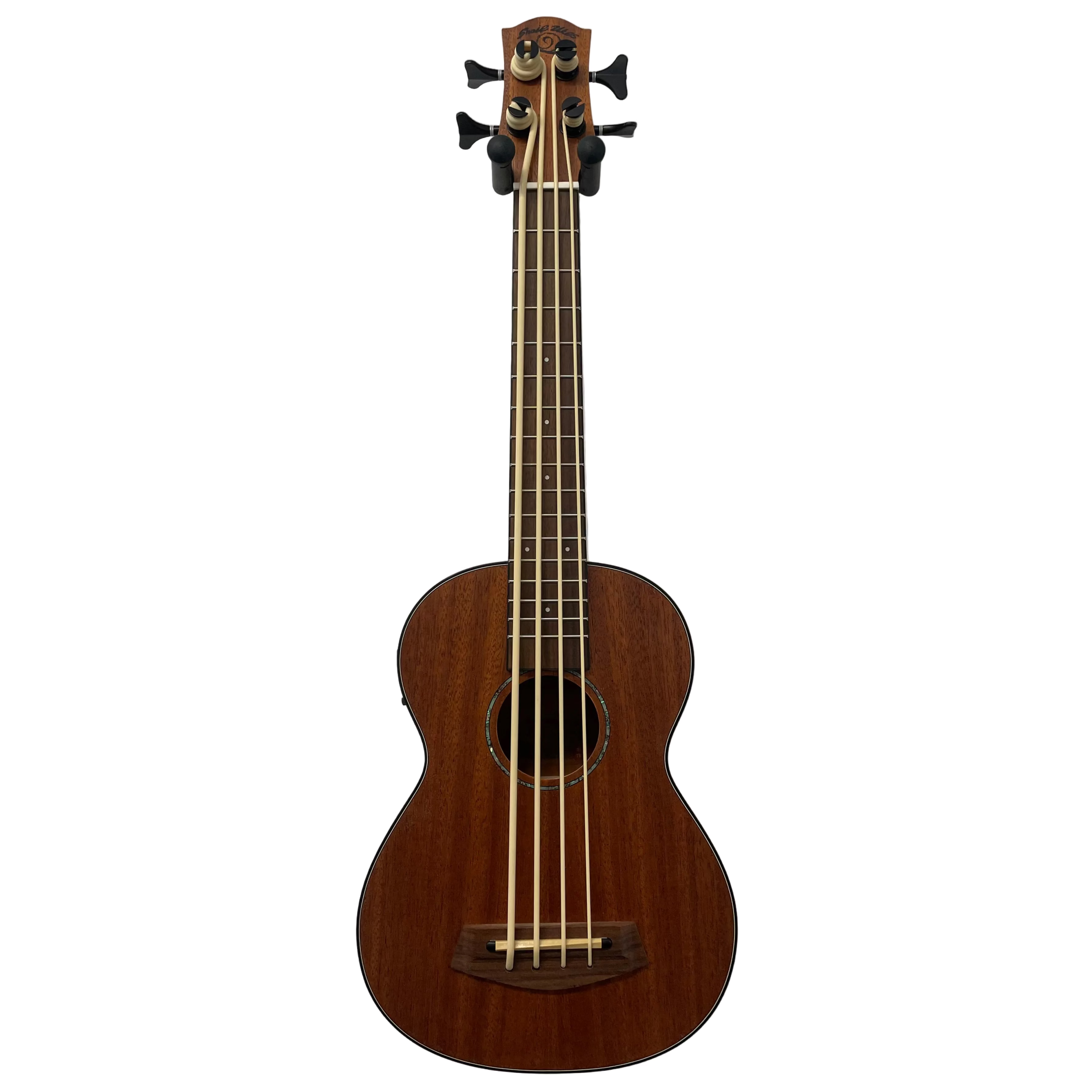 Snail SUBBAS10 Electro Acoustic Ukulele Bass in Natural with Original Gigbag Pre-Owned