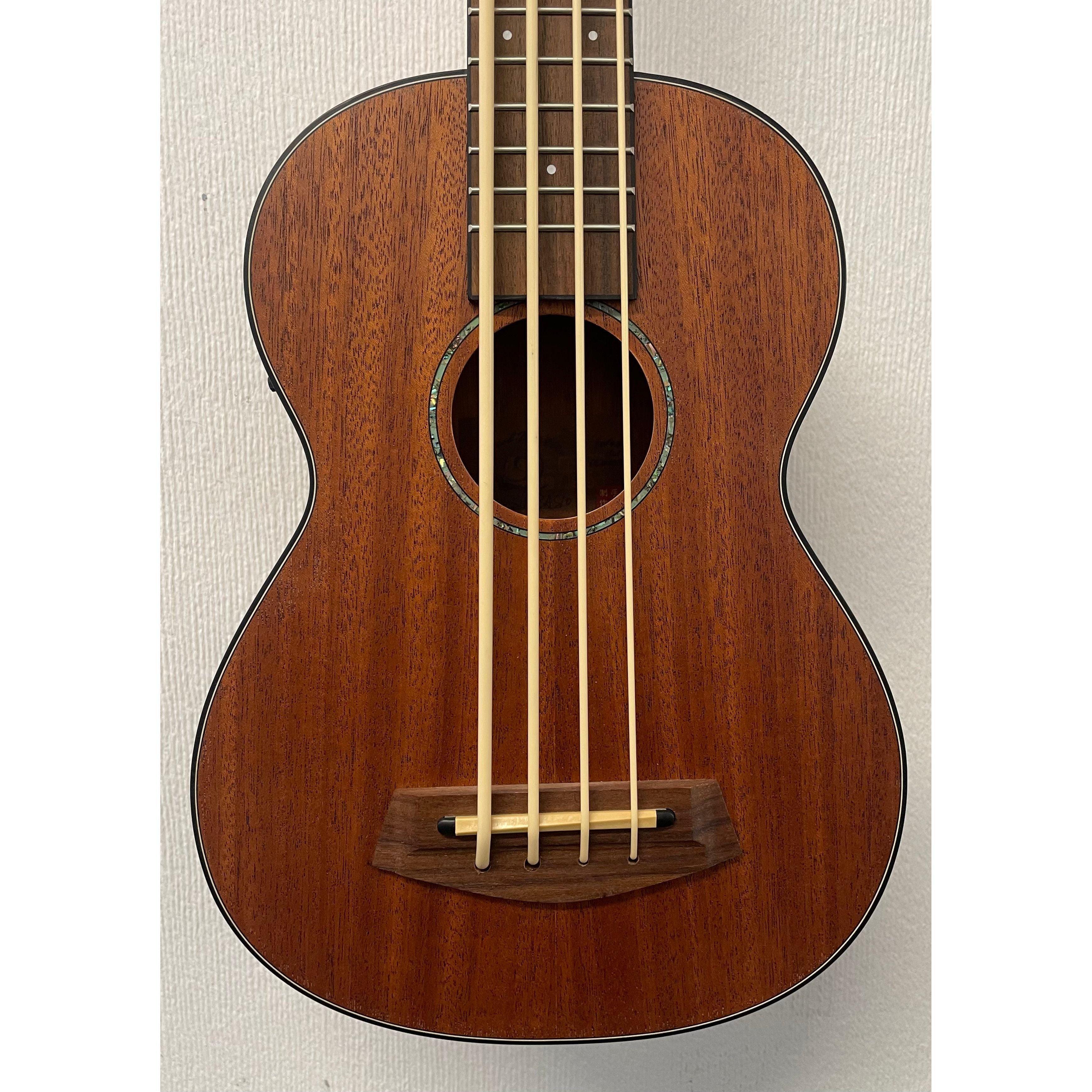 Snail SUBBAS10 Electro Acoustic Ukulele Bass in Natural with Original Gigbag Pre-Owned