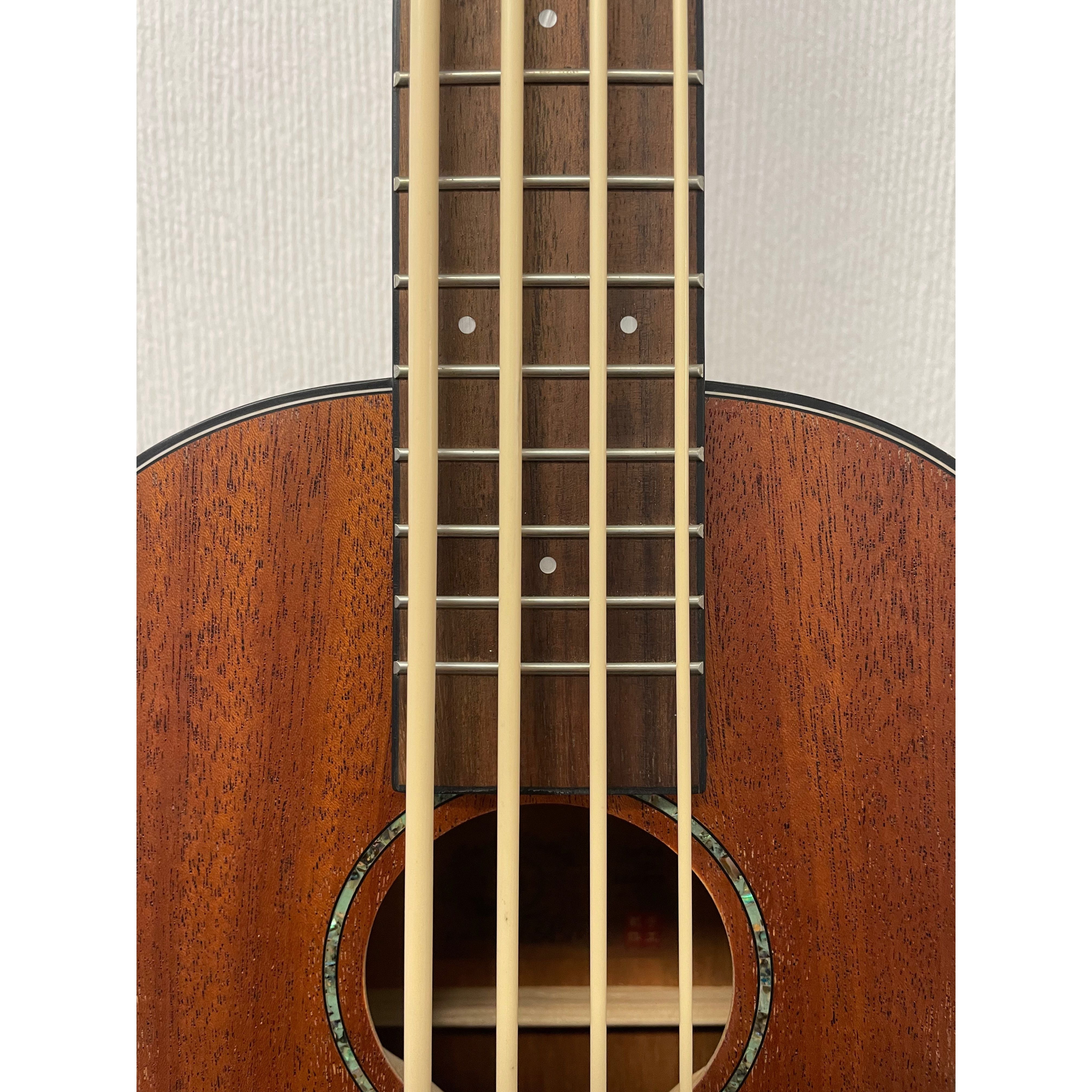 Snail SUBBAS10 Electro Acoustic Ukulele Bass in Natural with Original Gigbag Pre-Owned