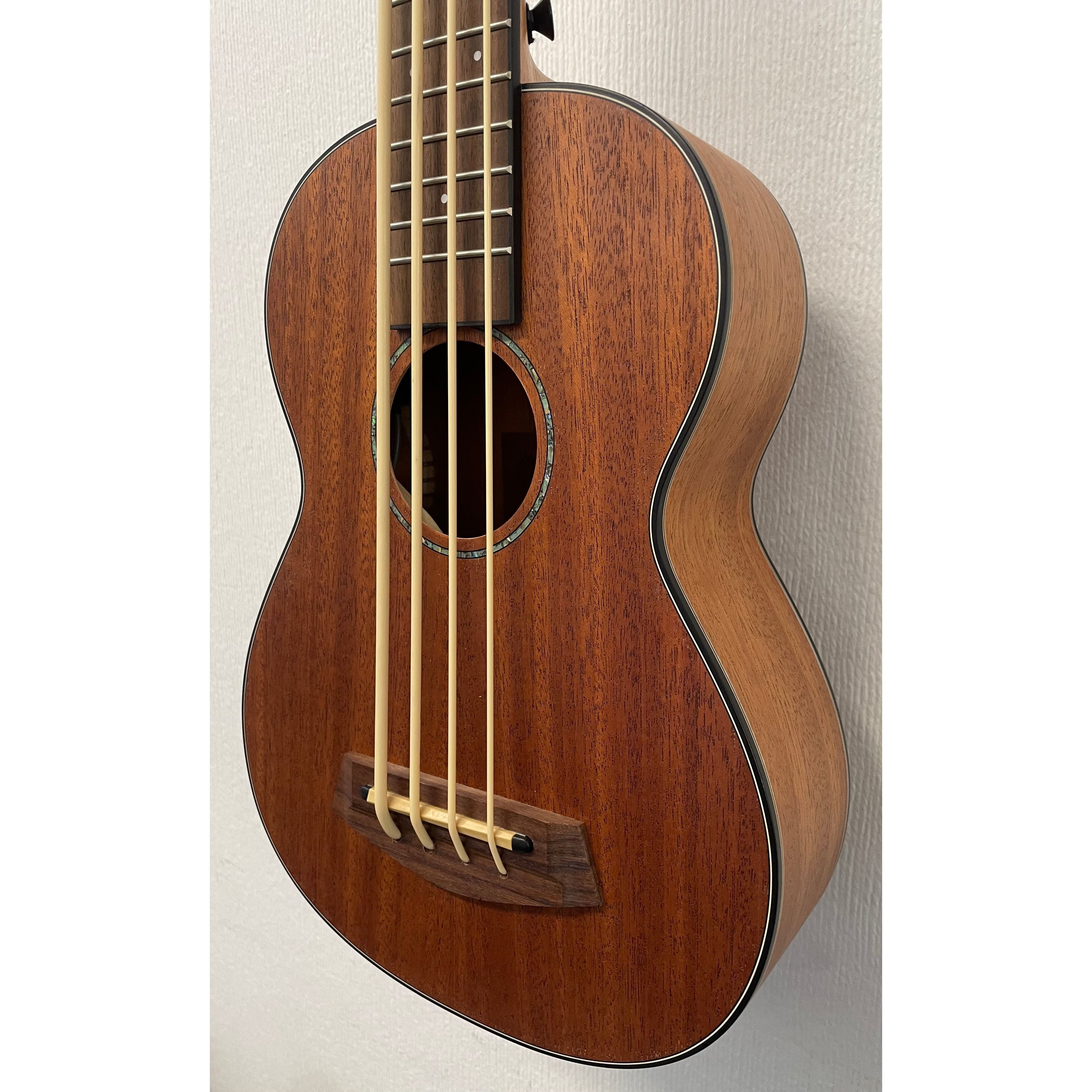 Snail SUBBAS10 Electro Acoustic Ukulele Bass in Natural with Original Gigbag Pre-Owned