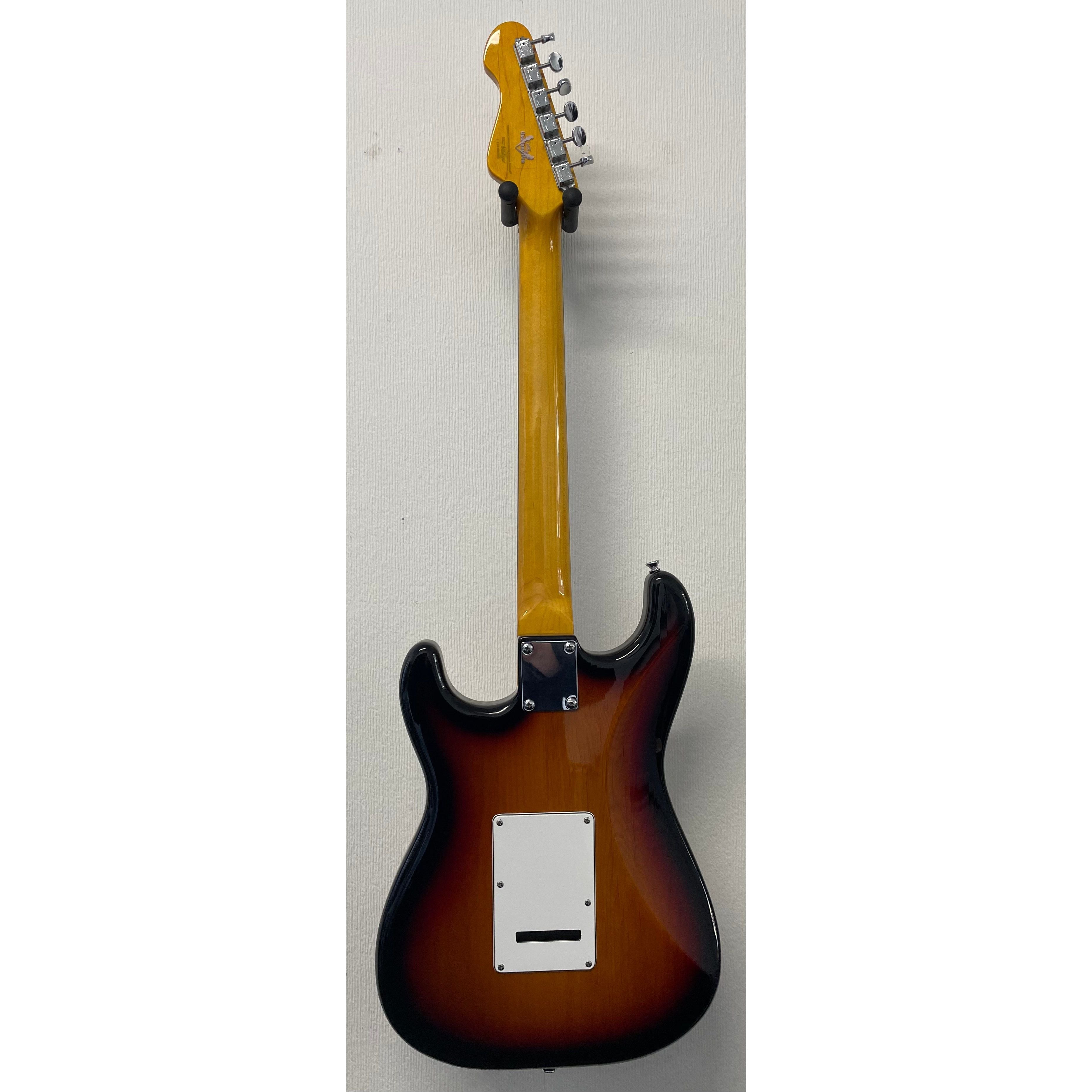 Vintage V6 Reissue Series Custom Pro Stratocaster Style Electric Guitar in Sunburst Pre-Owned
