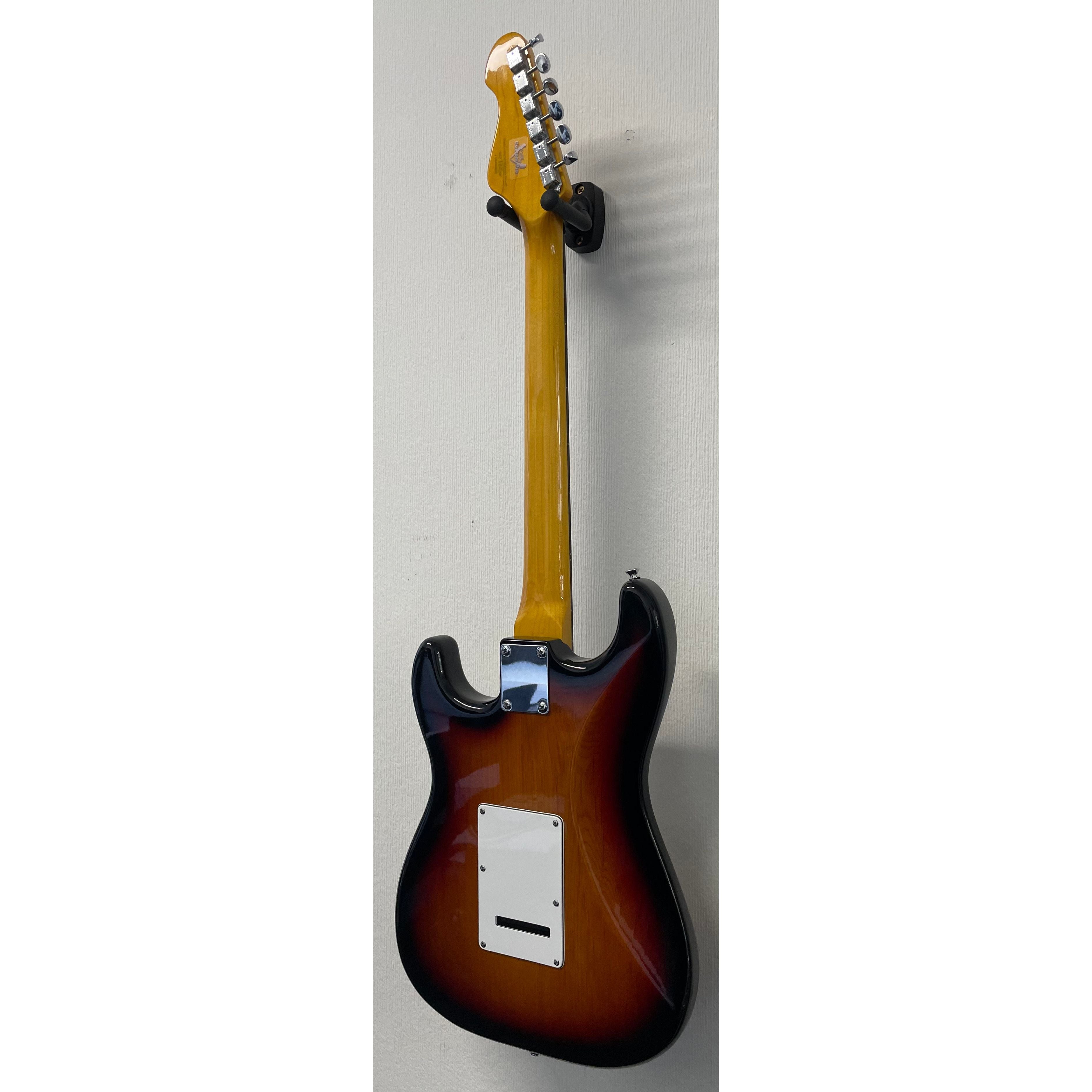 Vintage V6 Reissue Series Custom Pro Stratocaster Style Electric Guitar in Sunburst Pre-Owned