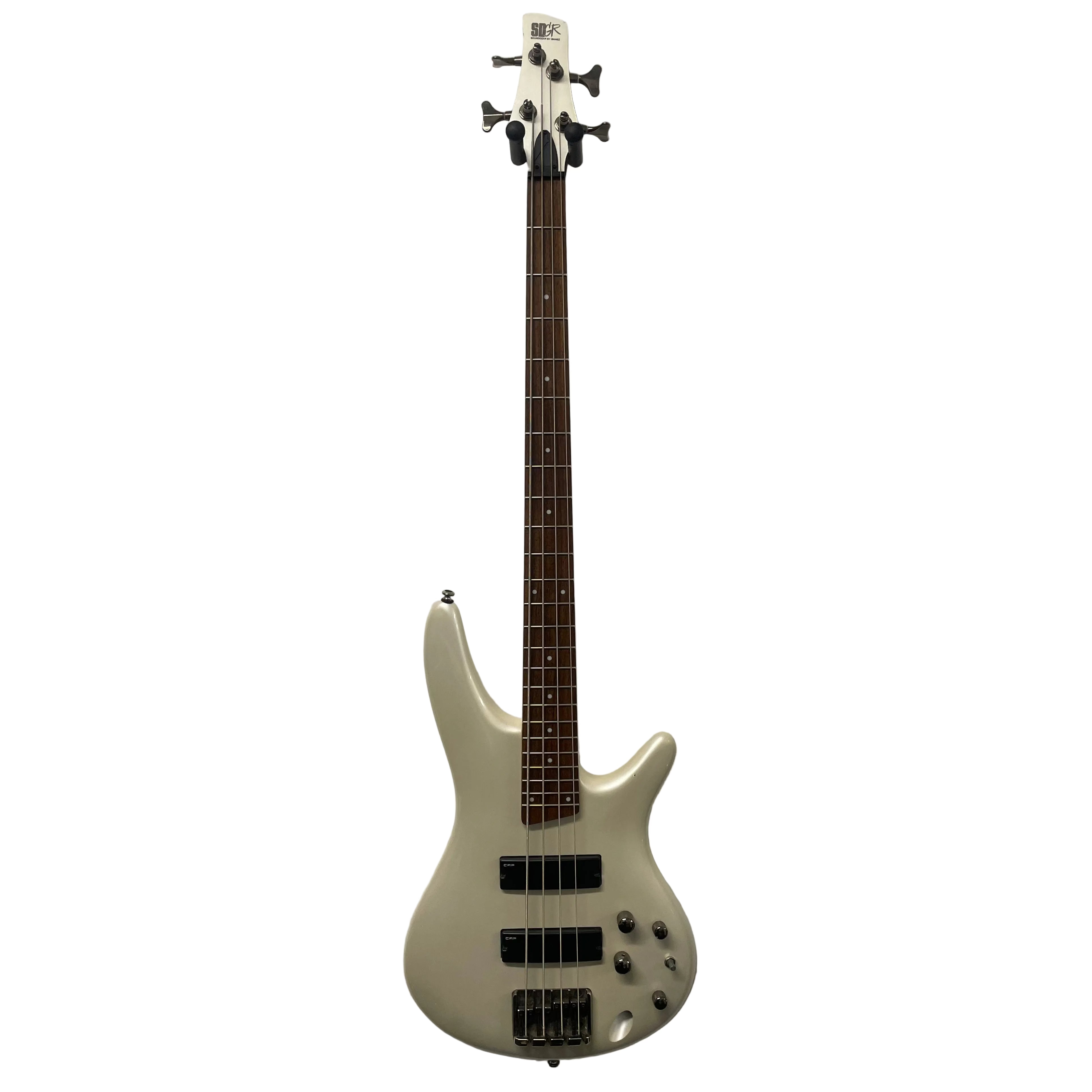 Ibanez SR300E Active Bass Guitar in Pearl White Pre-Owned