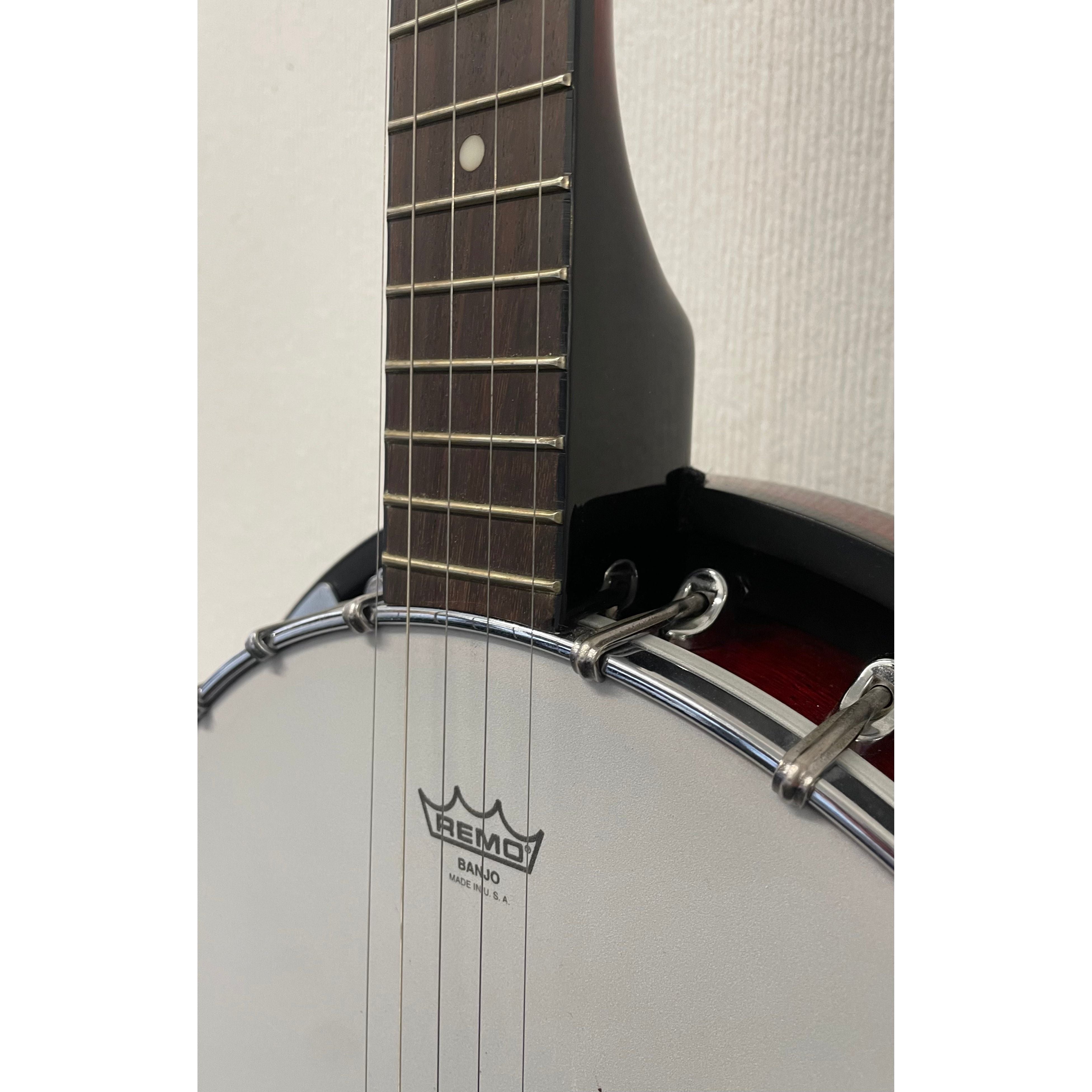 Ozark 5 String Closed Back Banjo in Sunburst Pre-Owned