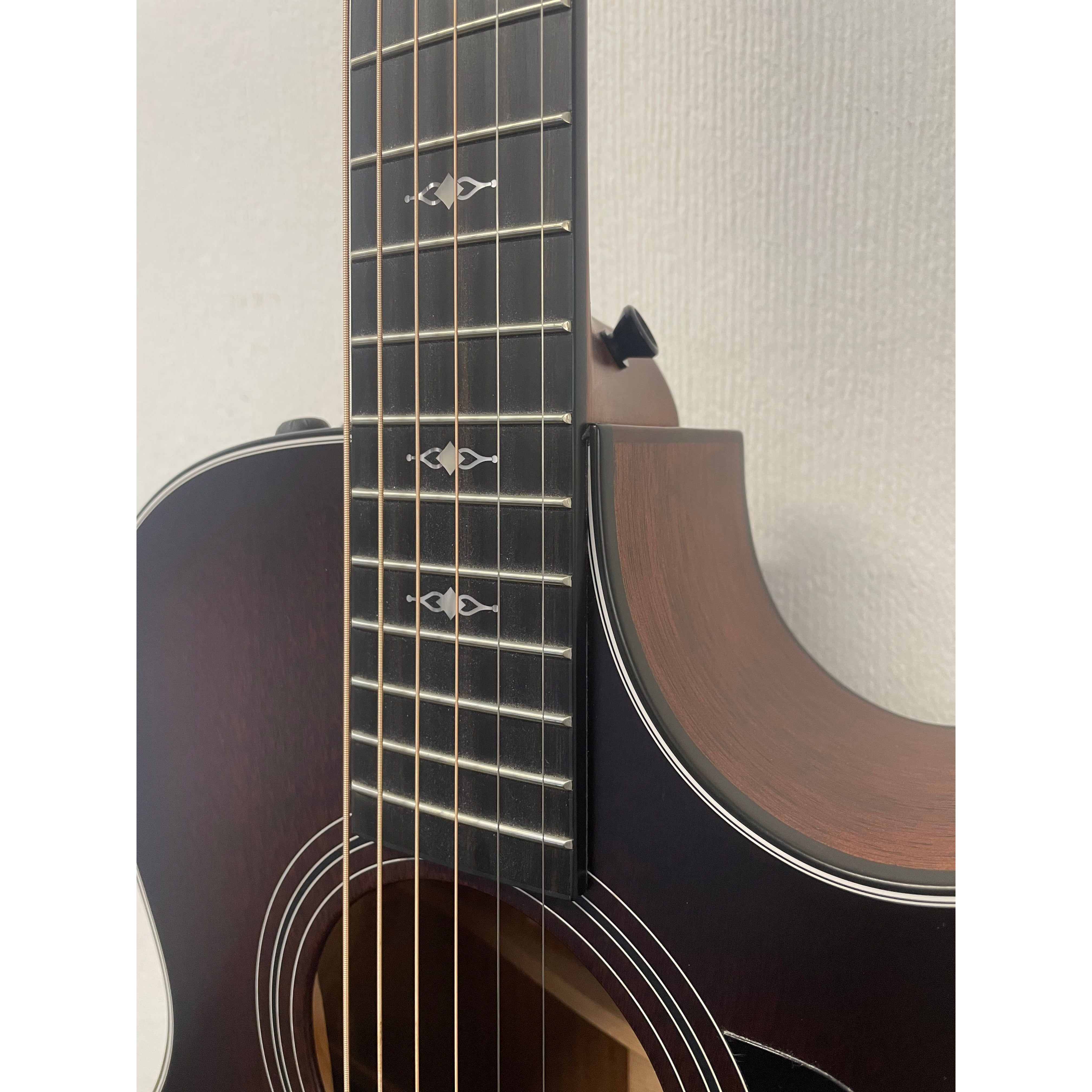 Taylor 322CE Concert Size Electro Acoustic Guitar with Venetian Cutaway in Tropical Mahogany with Hardcase Pre-Owned