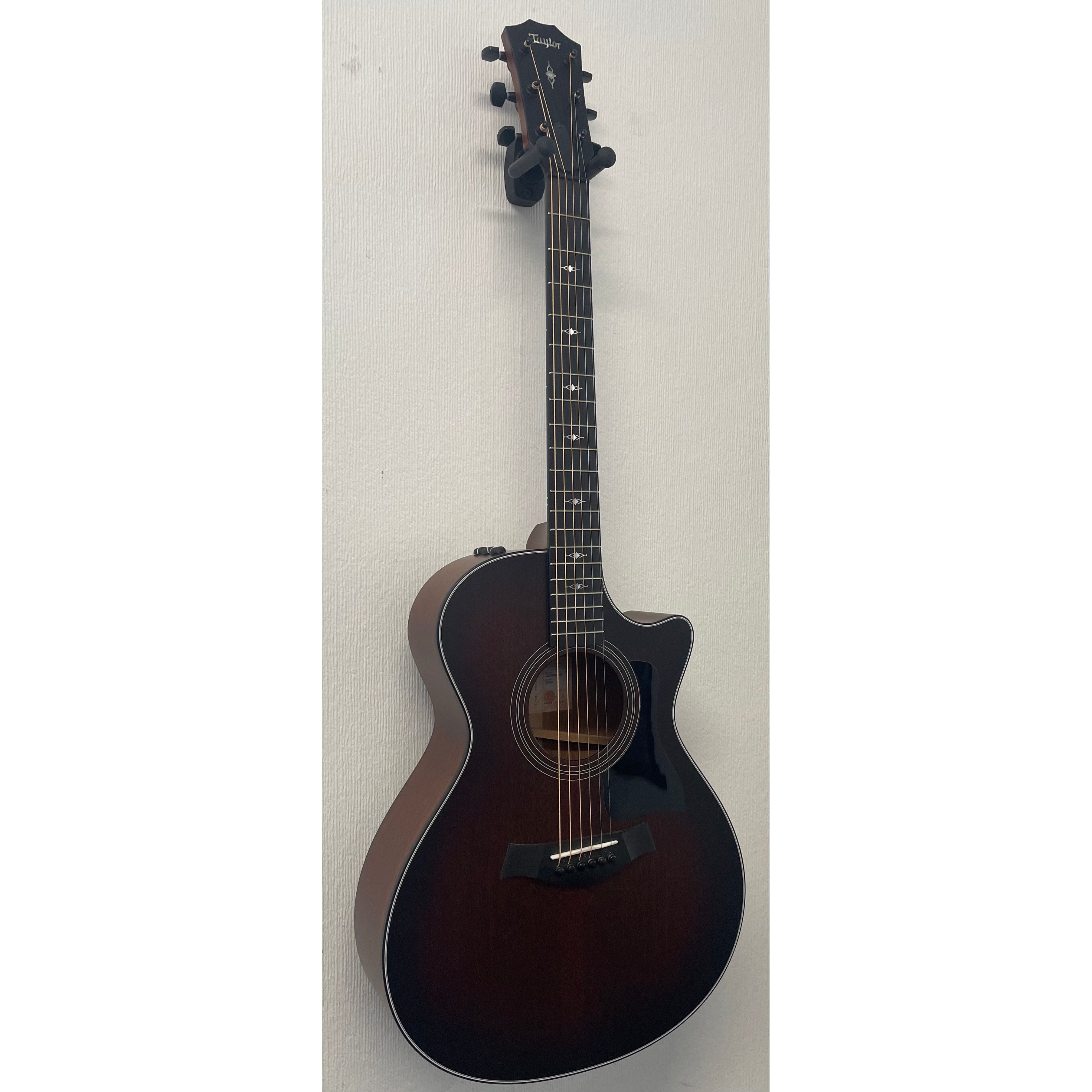 Taylor 322CE Concert Size Electro Acoustic Guitar with Venetian Cutaway in Tropical Mahogany with Hardcase Pre-Owned
