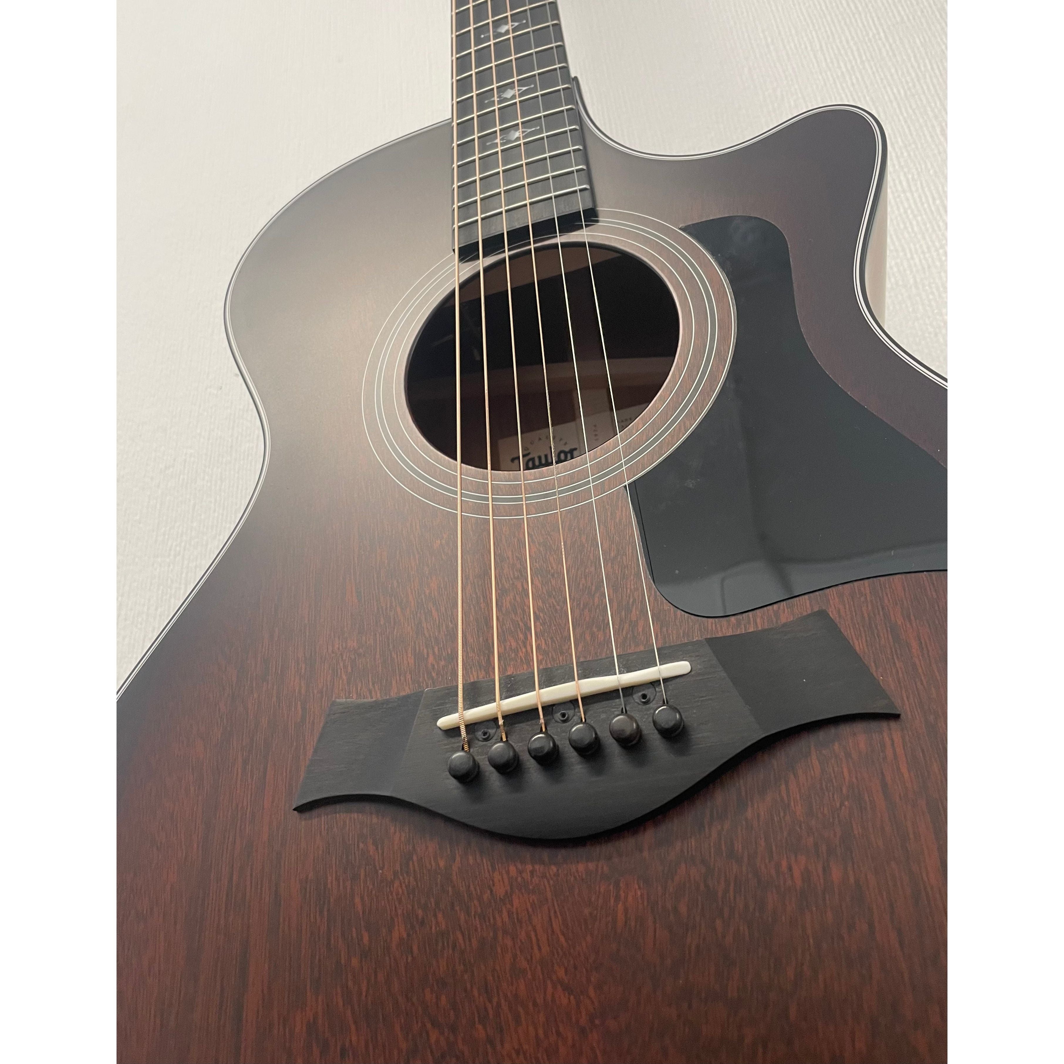 Taylor 322CE Concert Size Electro Acoustic Guitar with Venetian Cutaway in Tropical Mahogany with Hardcase Pre-Owned
