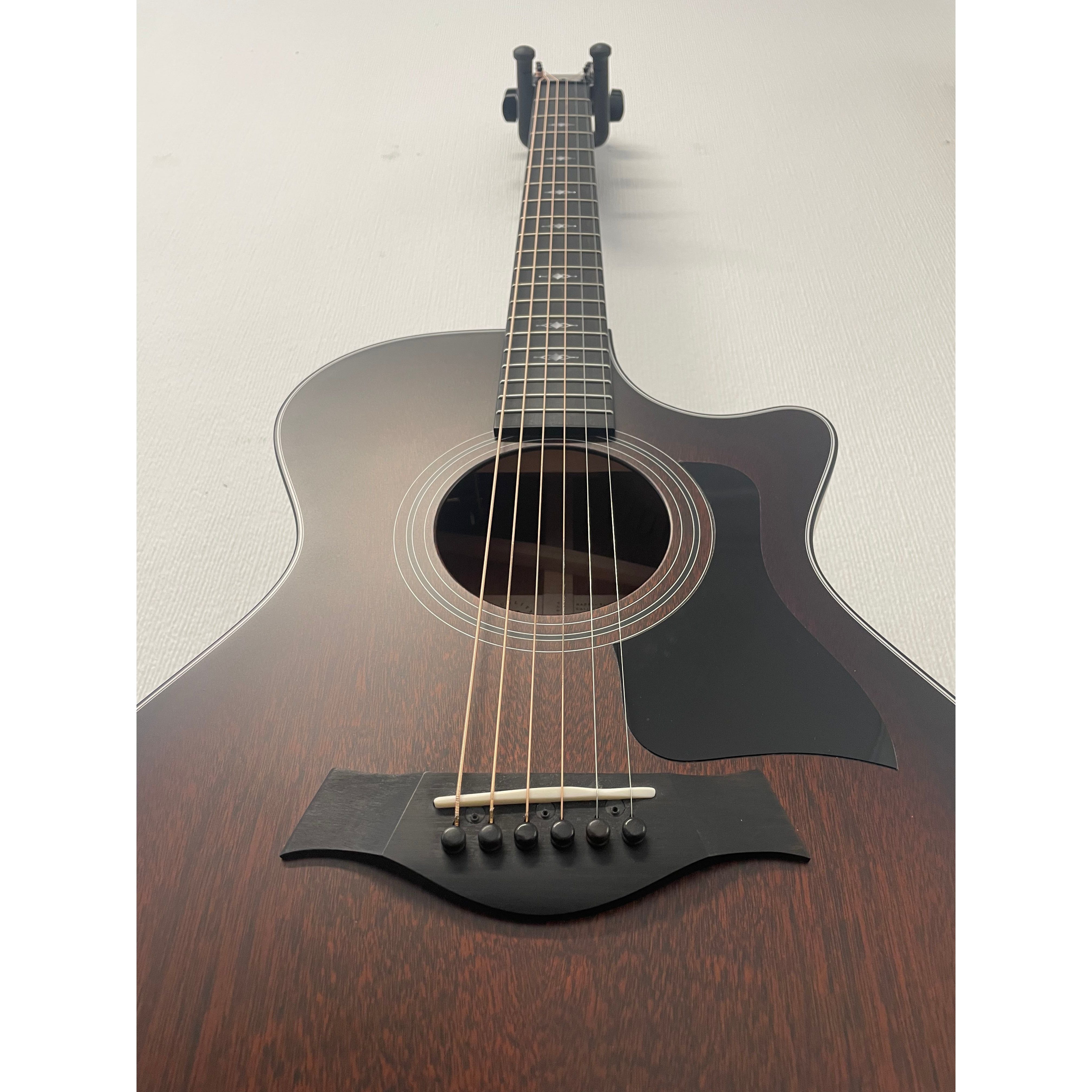 Taylor 322CE Concert Size Electro Acoustic Guitar with Venetian Cutaway in Tropical Mahogany with Hardcase Pre-Owned
