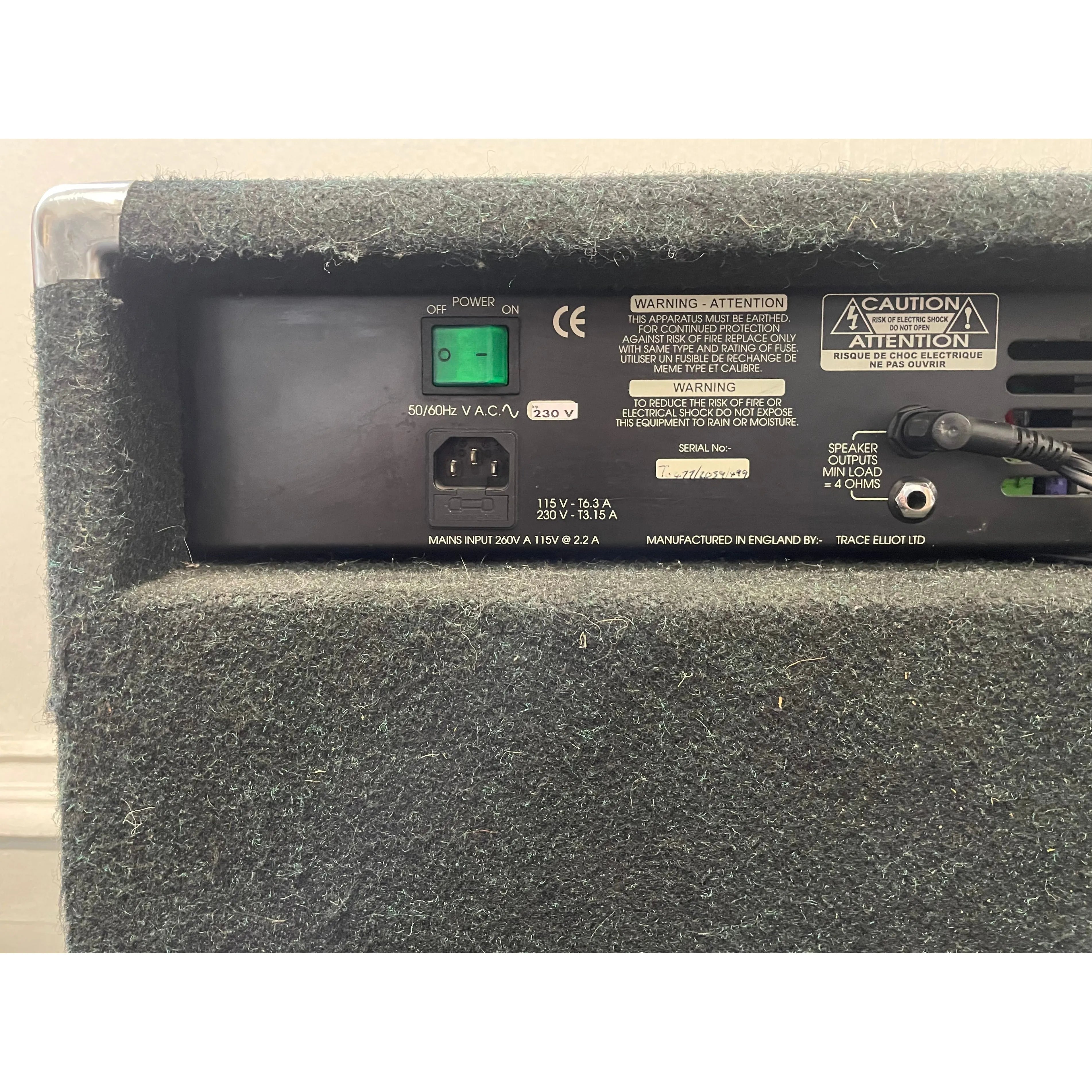 Trace Elliot 715 SMC Bass Amplifier Pre-Owned