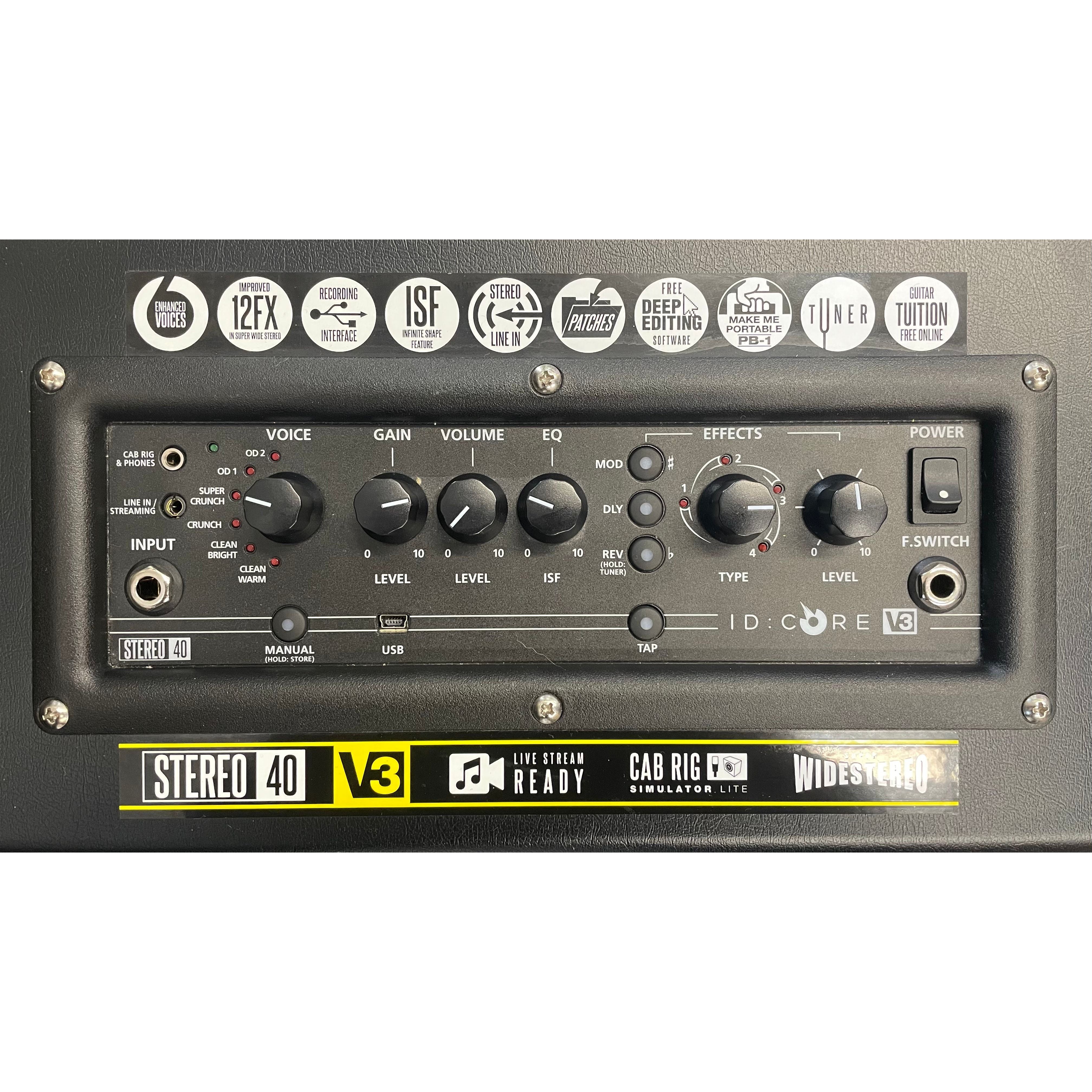 Blackstar ID Core 40 V3 Digital Modelling Amplifier for Electric Guitar Pre-Owned