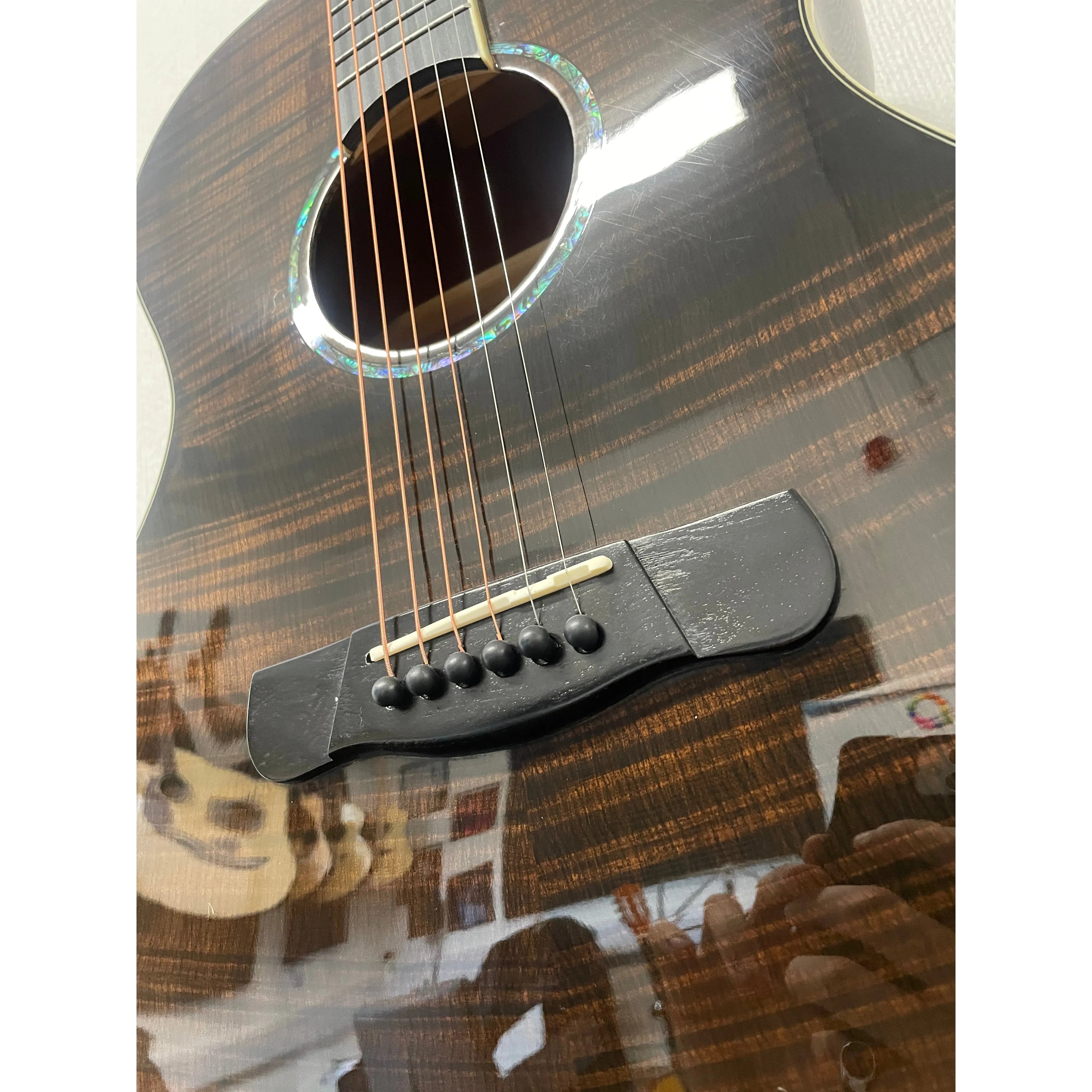 Meridia Exrema Electro Acoustic Guitar OMCE LTD STBK with Gigbag Pre-Owned