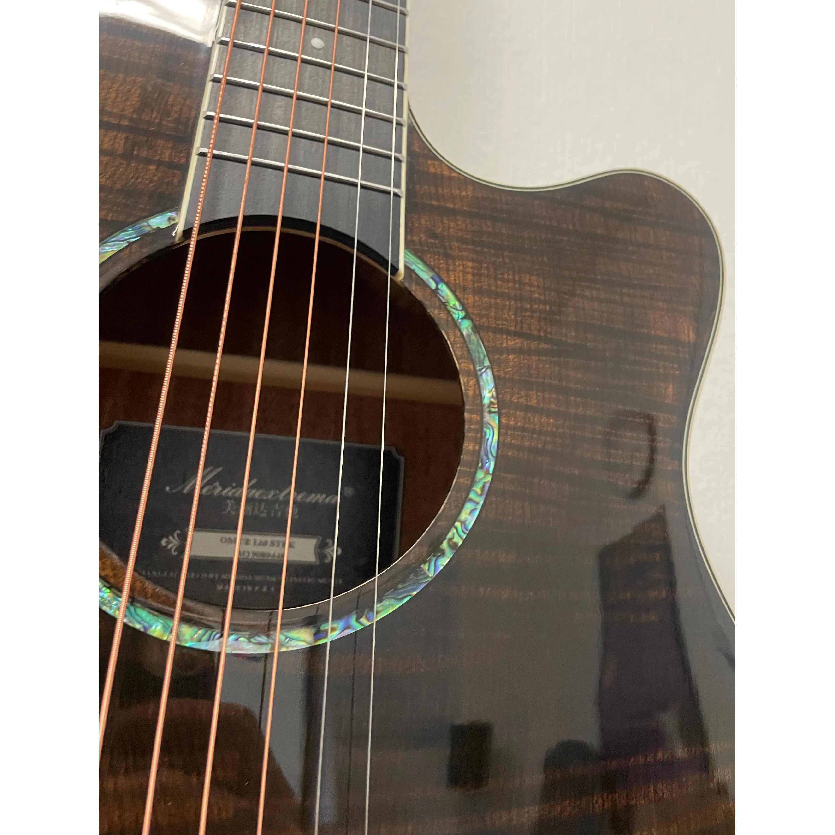 Meridia Exrema Electro Acoustic Guitar OMCE LTD STBK with Gigbag Pre-Owned