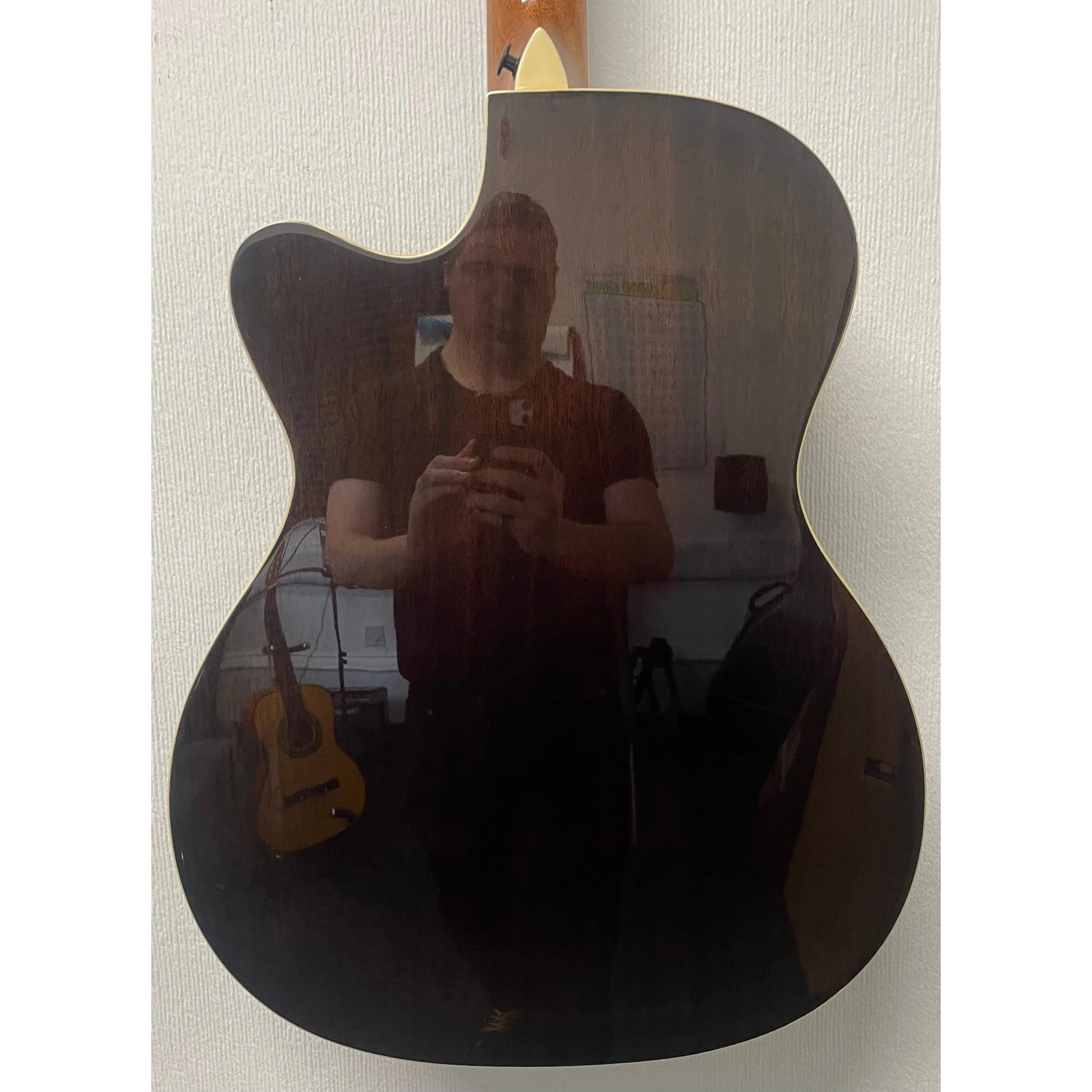 Meridia Exrema Electro Acoustic Guitar OMCE LTD STBK with Gigbag Pre-Owned