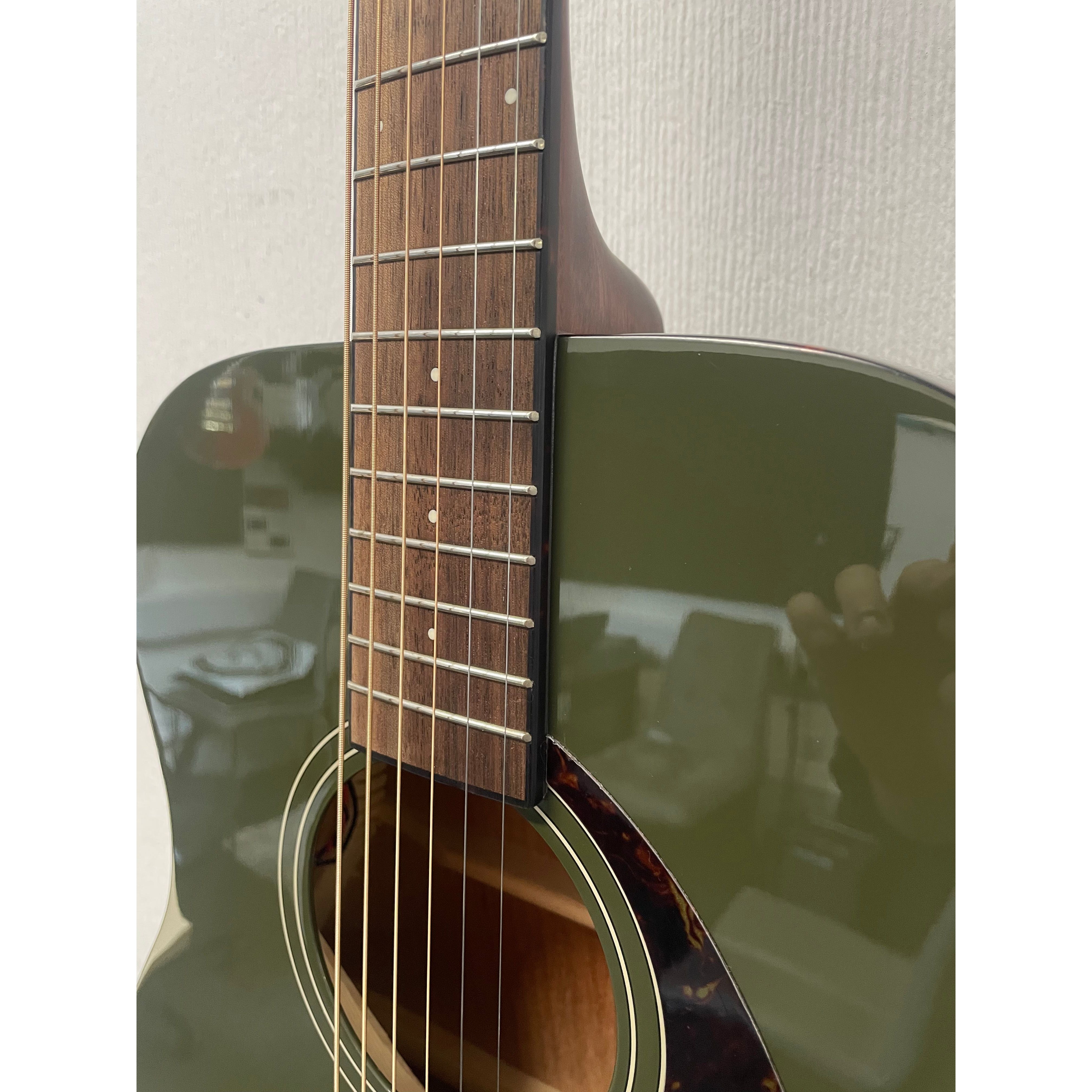 Fender FA Series Electro Acoustic Guitar FSR FA-230E in Olive Green Pre-Owned