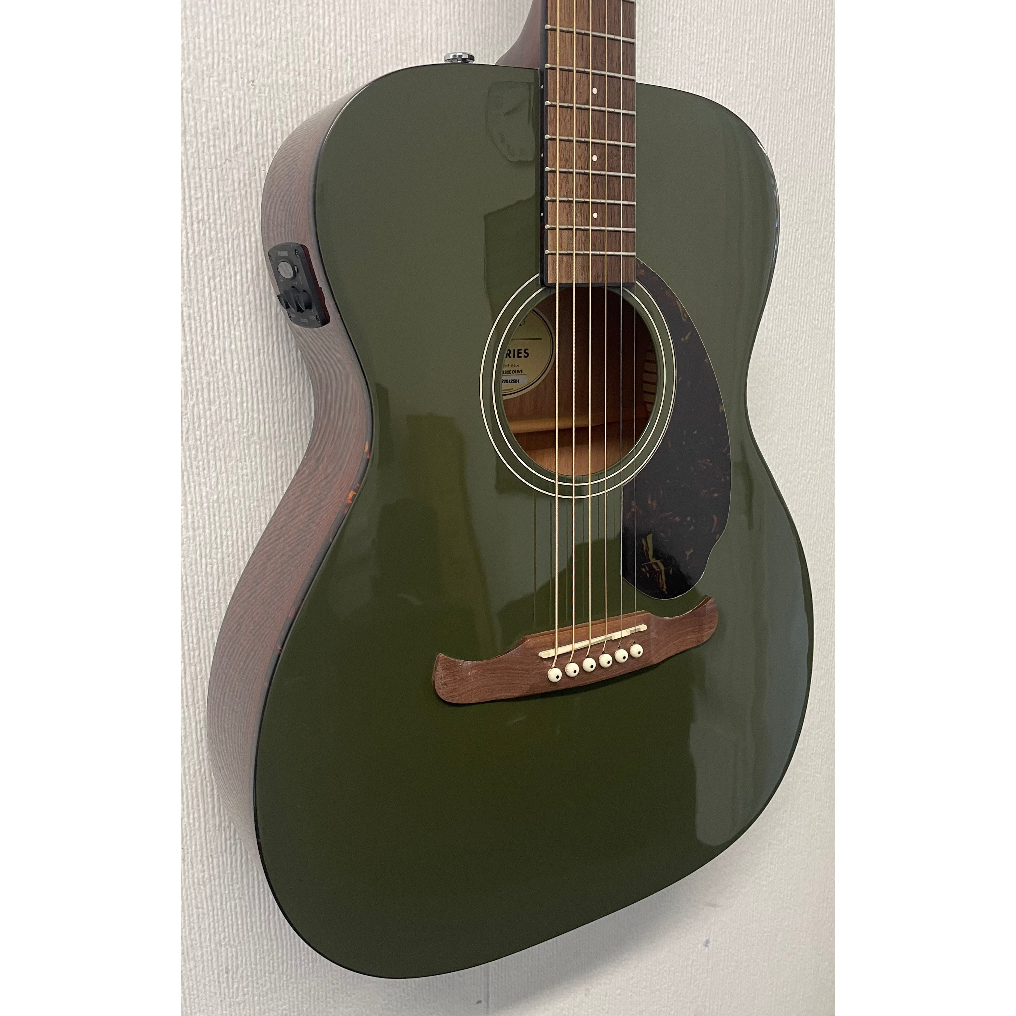Fender FA Series Electro Acoustic Guitar FSR FA-230E in Olive Green Pre-Owned