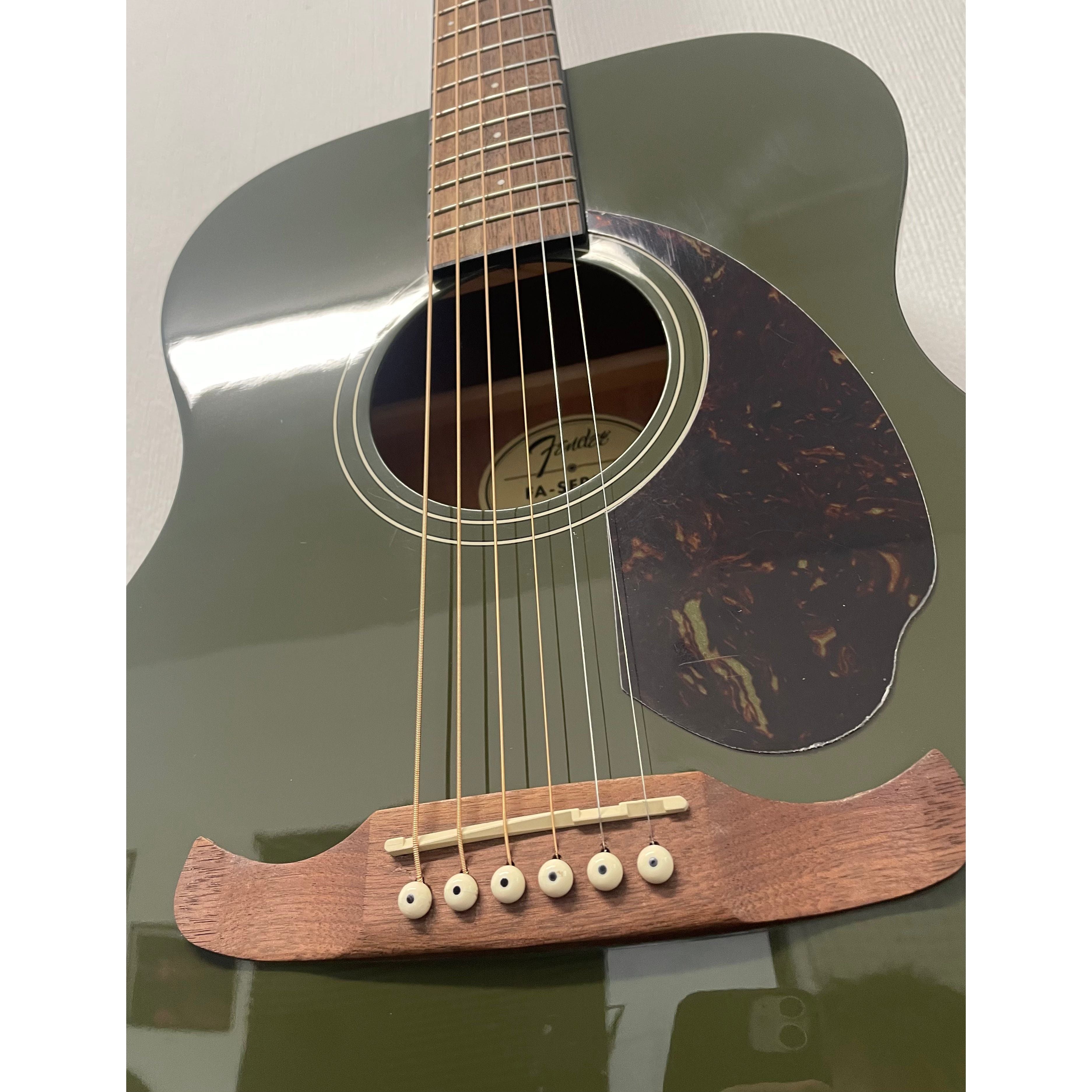 Fender FA Series Electro Acoustic Guitar FSR FA-230E in Olive Green Pre-Owned