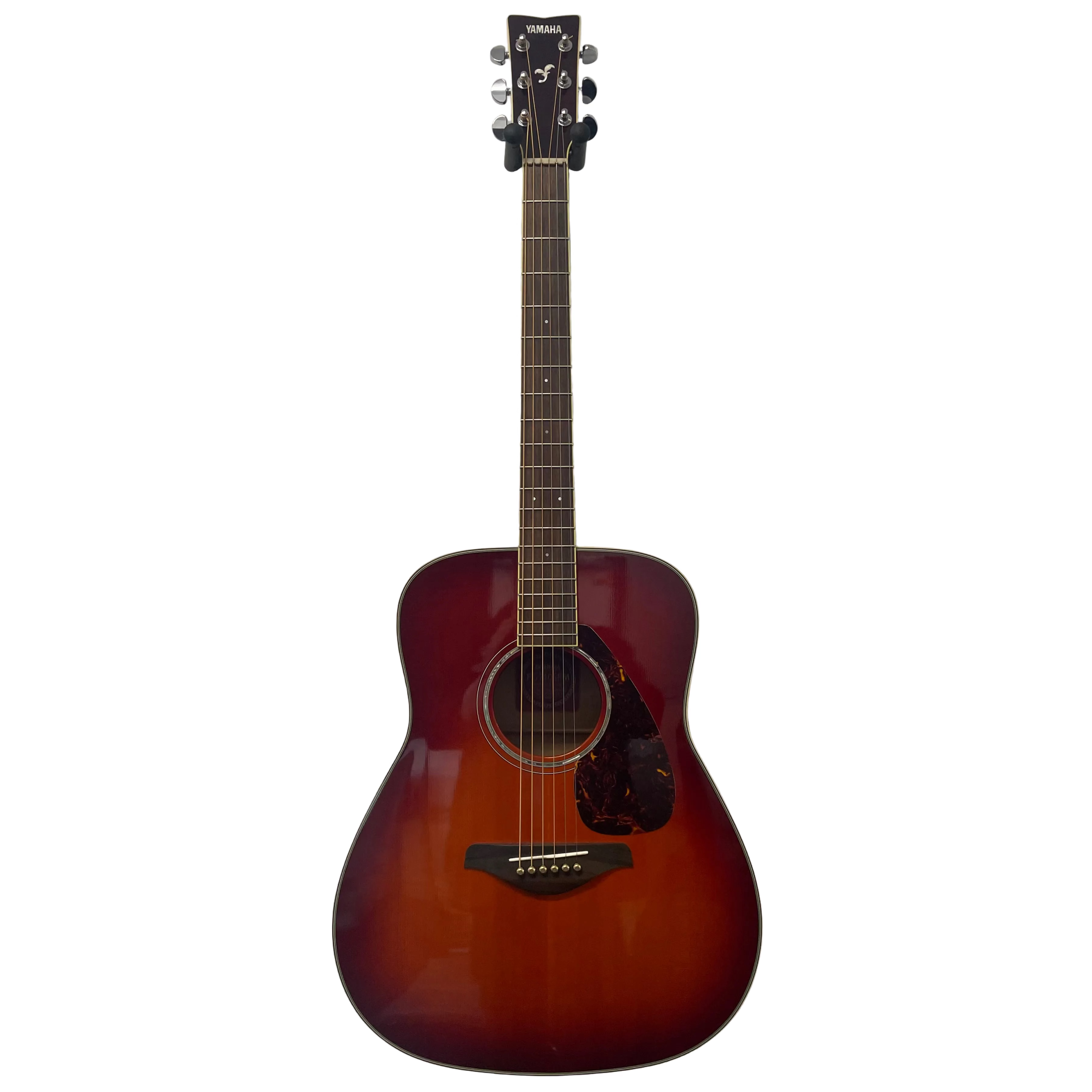 Yamaha FG740SFM Flamed Maple Dreadnought Electro Acoustic Guitar in Vintage Pre-Owned