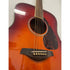Yamaha FG740SFM Flamed Maple Dreadnought Electro Acoustic Guitar in Vintage Pre-Owned