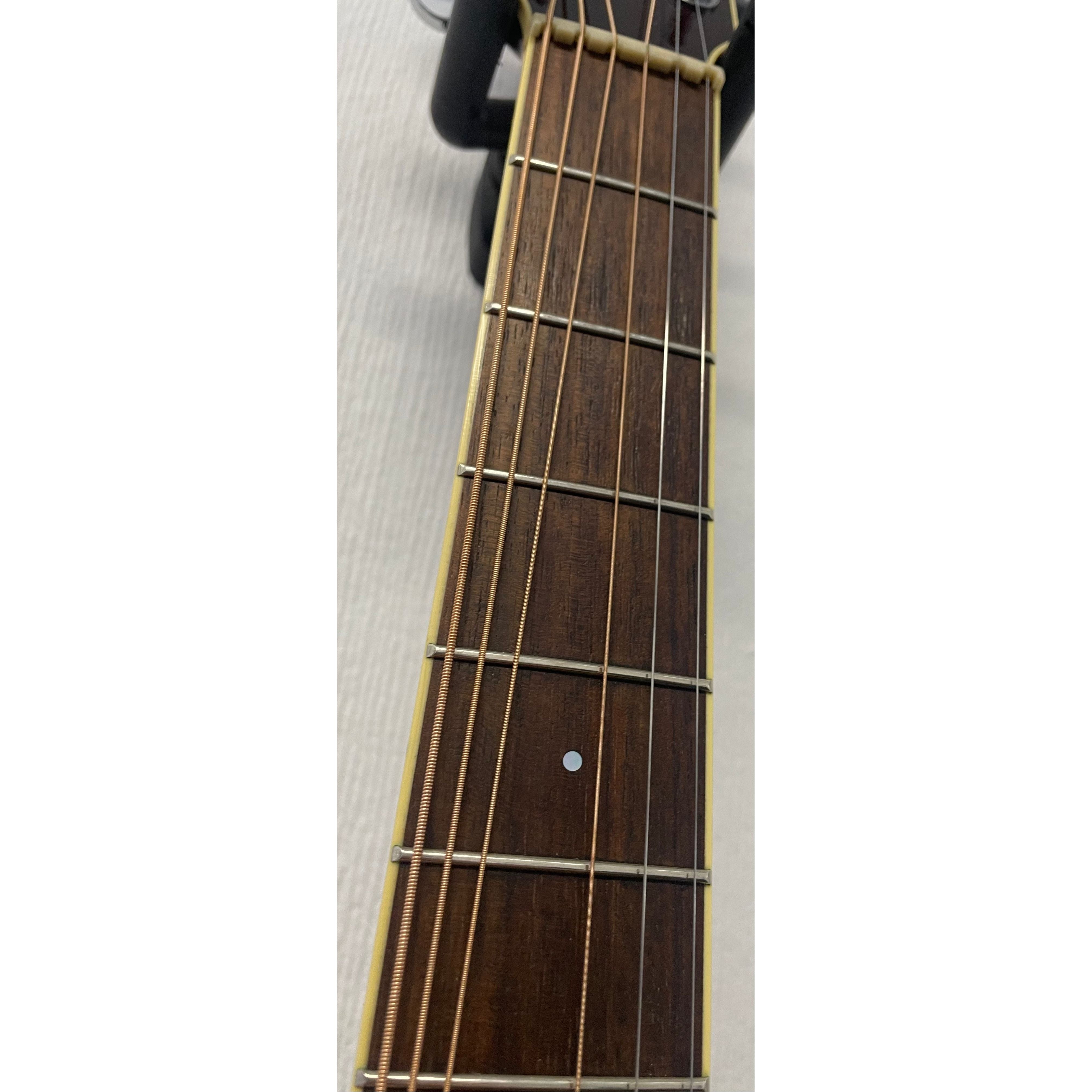 Yamaha FG740SFM Flamed Maple Dreadnought Electro Acoustic Guitar in Vintage Pre-Owned