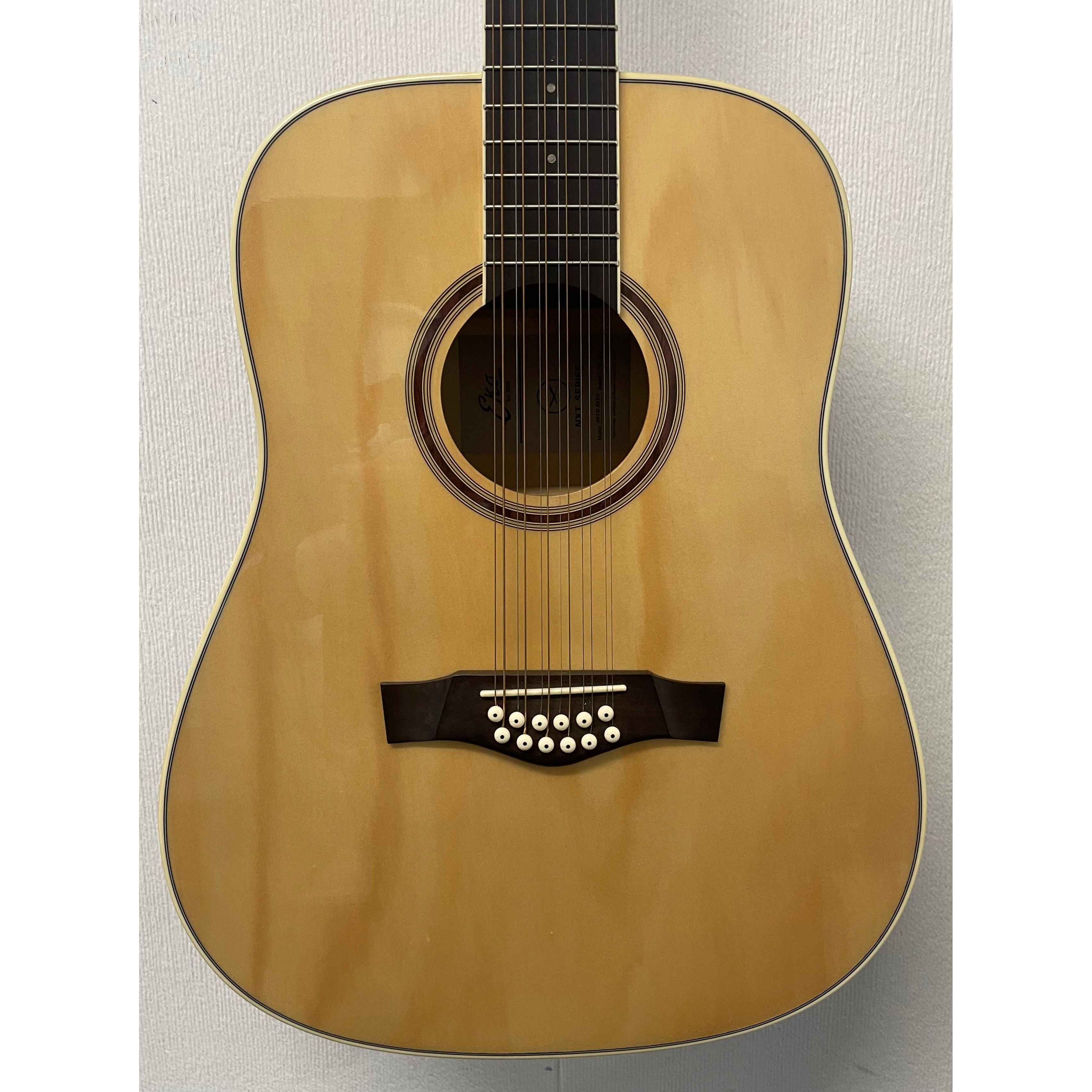 EKO NXT Series 12 String Electro Acoustic Guitar NXT DXII EQ in Natural Gloss Pre-Owned