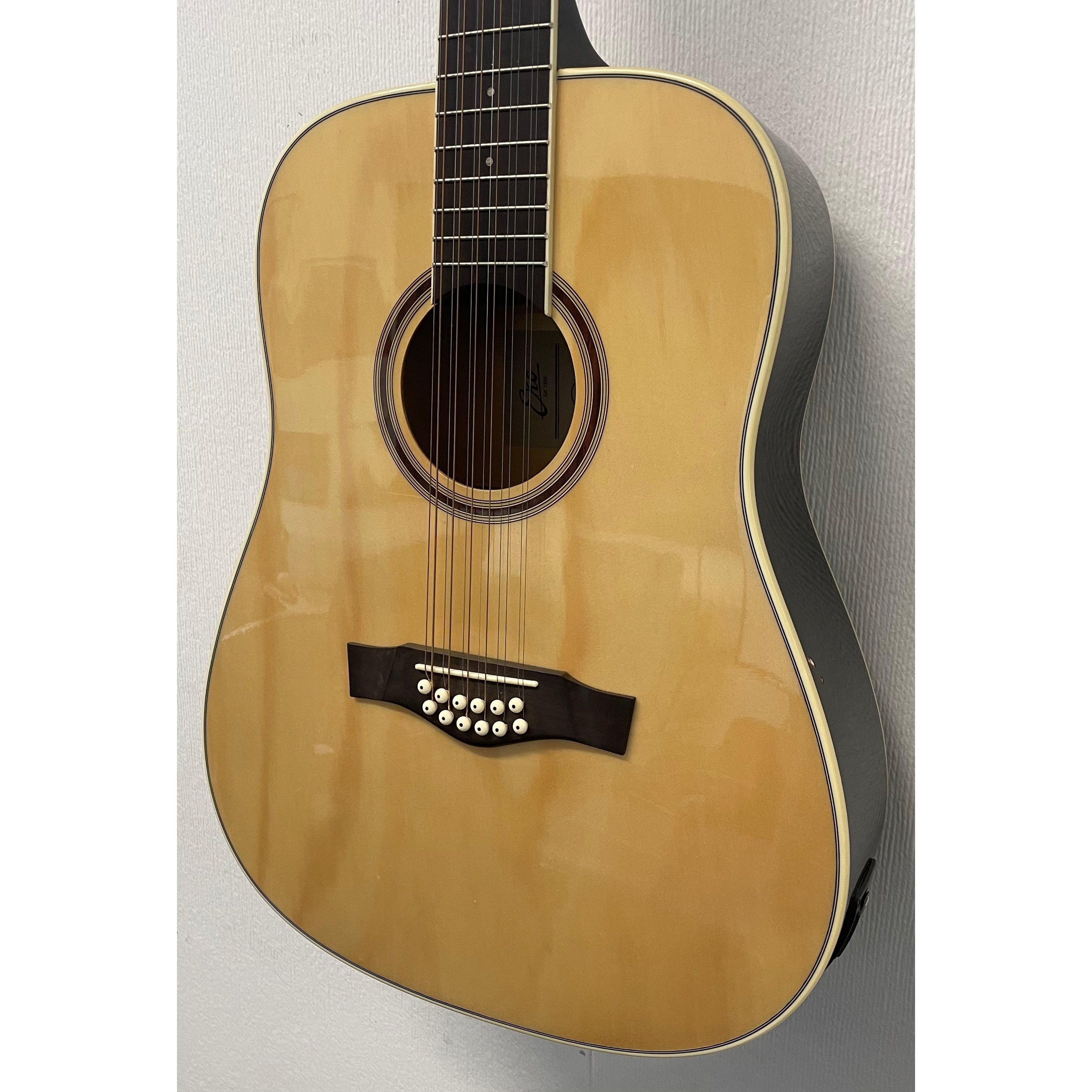 EKO NXT Series 12 String Electro Acoustic Guitar NXT DXII EQ in Natural Gloss Pre-Owned