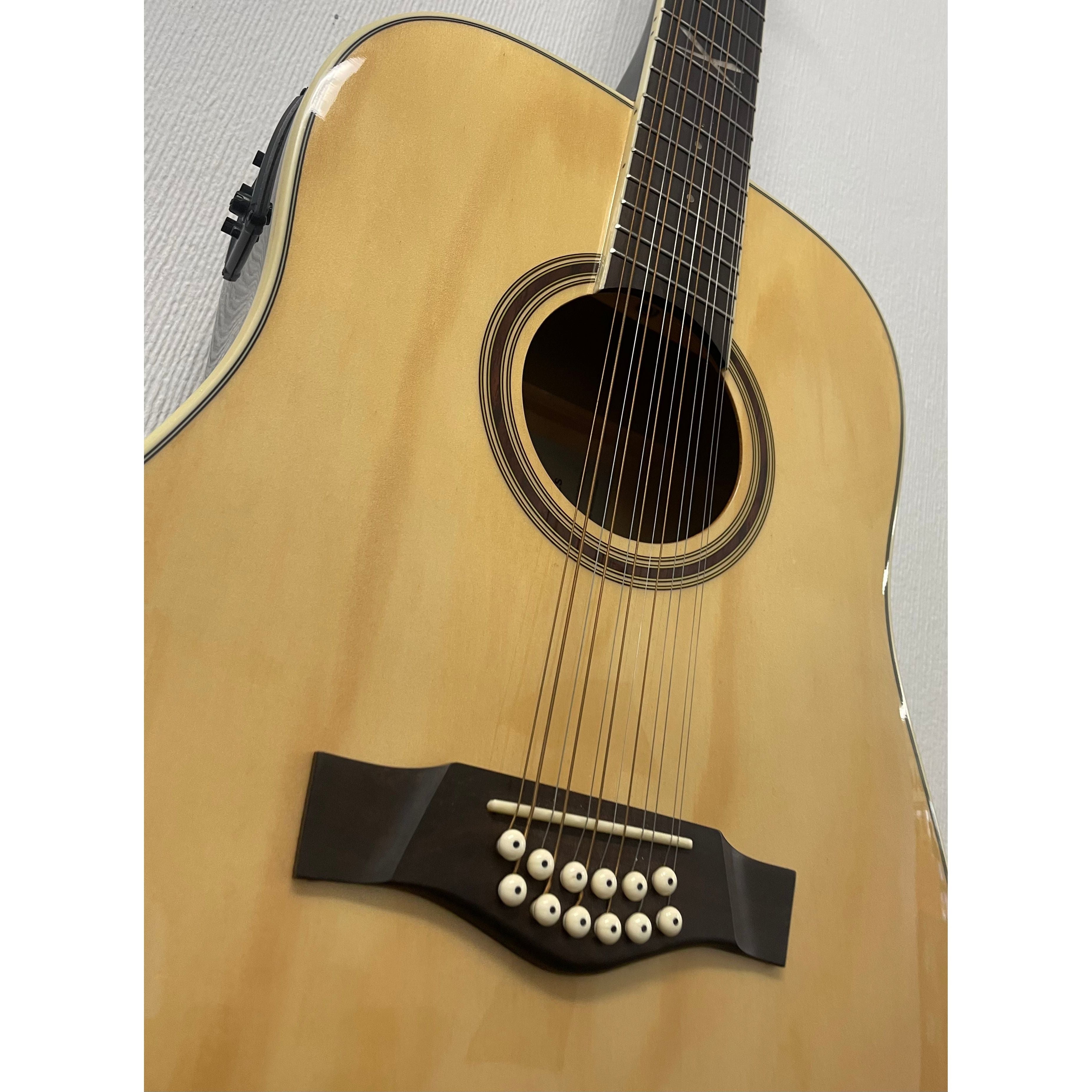 EKO NXT Series 12 String Electro Acoustic Guitar NXT DXII EQ in Natural Gloss Pre-Owned